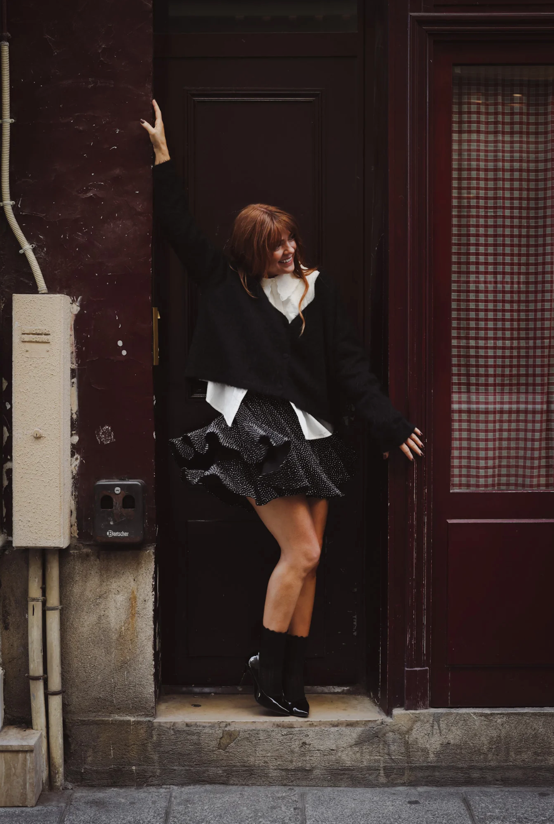 Stardust Skirt Shorts Black