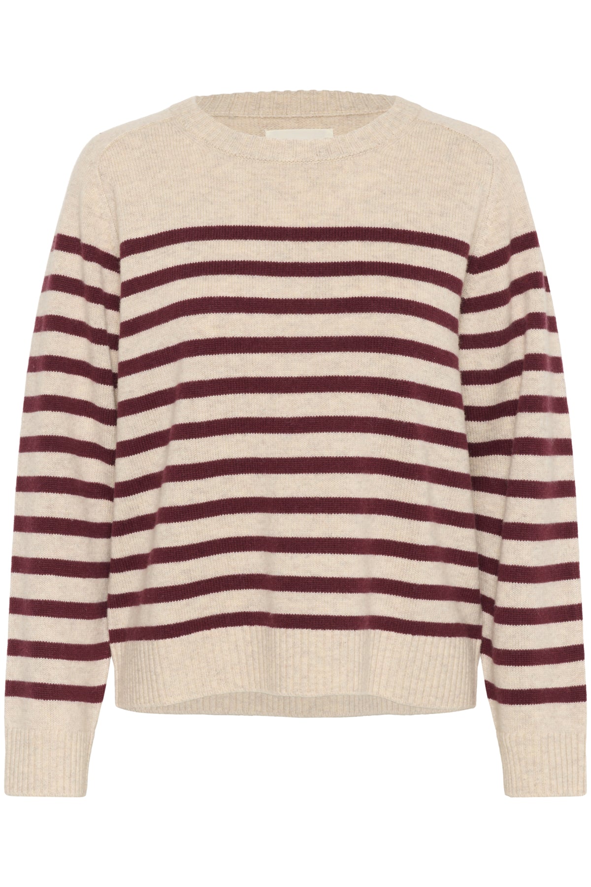 Niaka Pullover Tawny Port Stripe