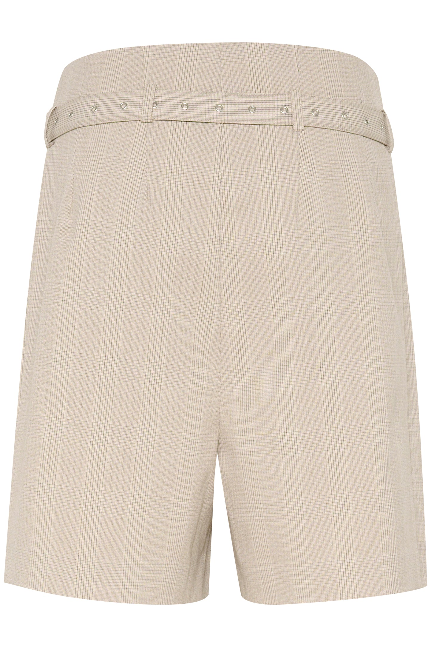 Ubertha Shorts Simply Taupe Check