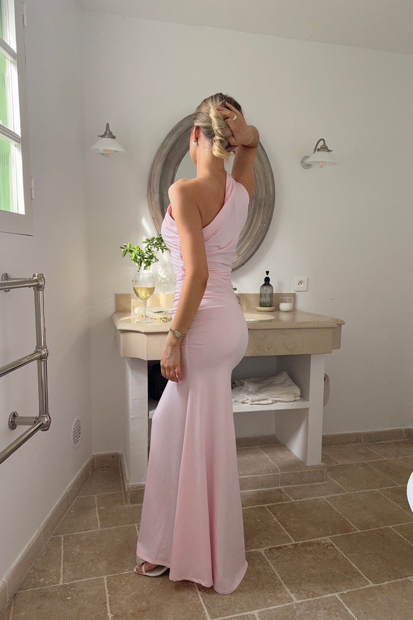 Andrea Maxi Dress Light Pink