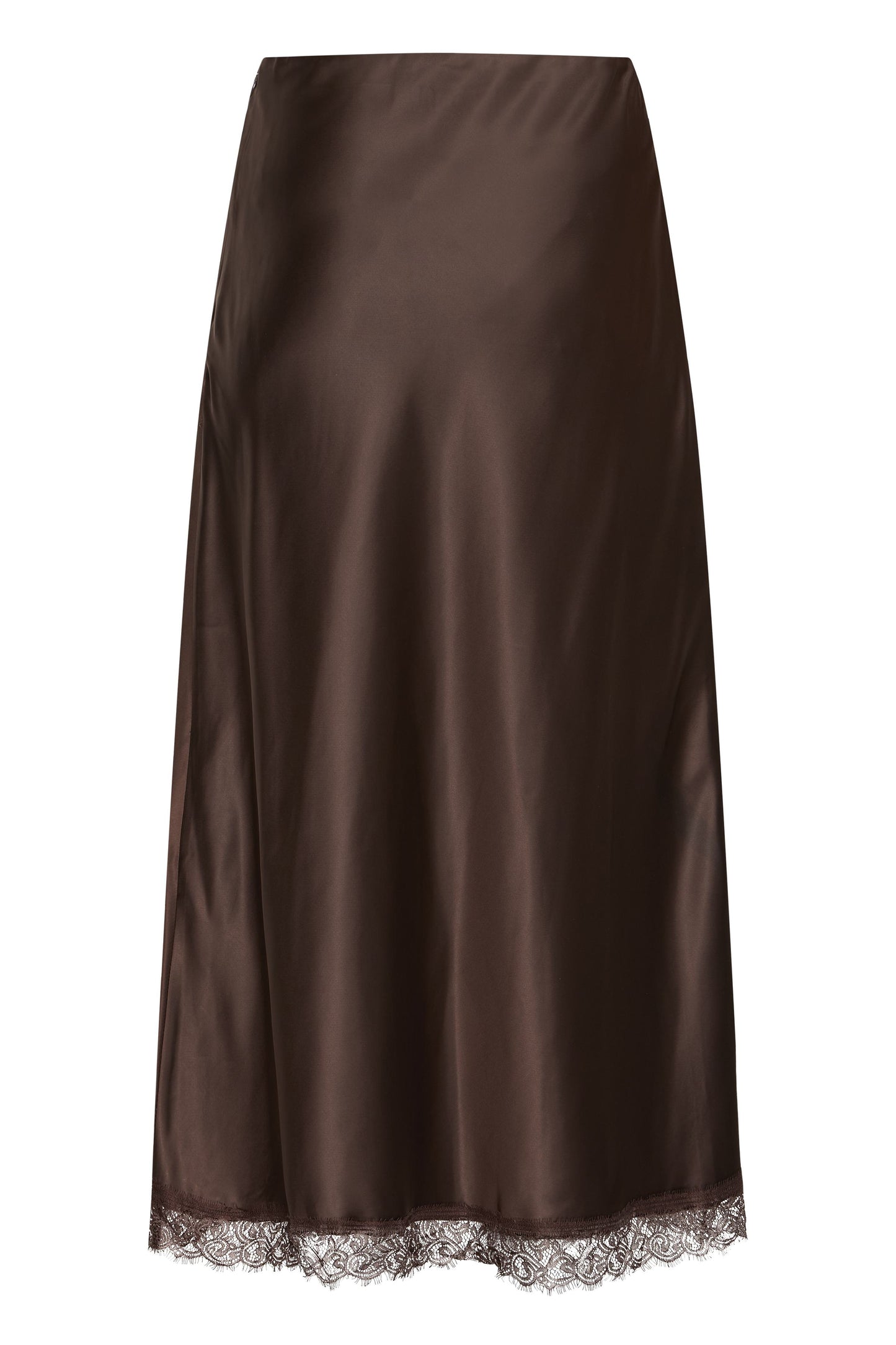 Xendra Lace Skirt Chocolate Brown