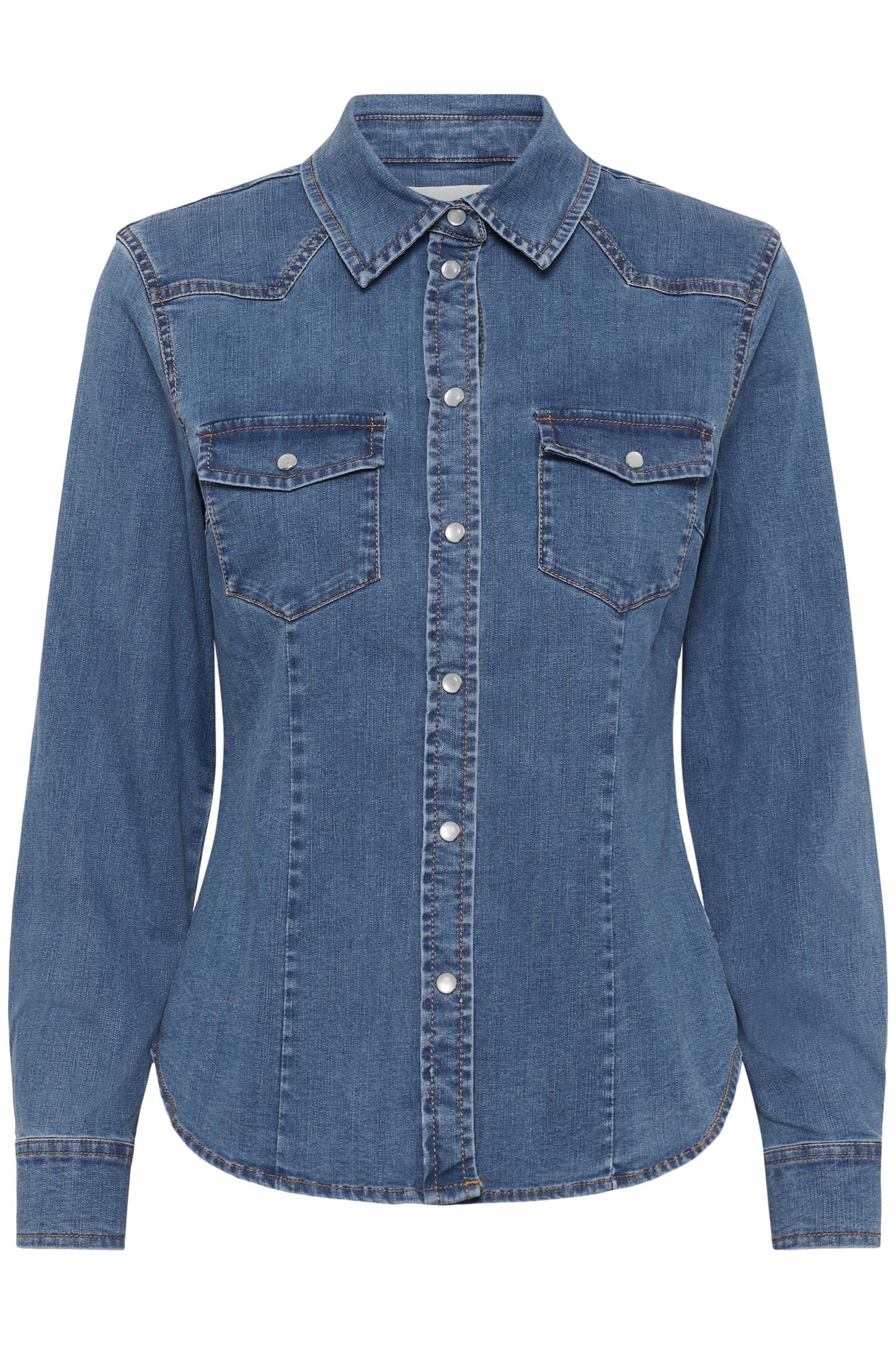 Sanilla Shirt Medium Blue Denim