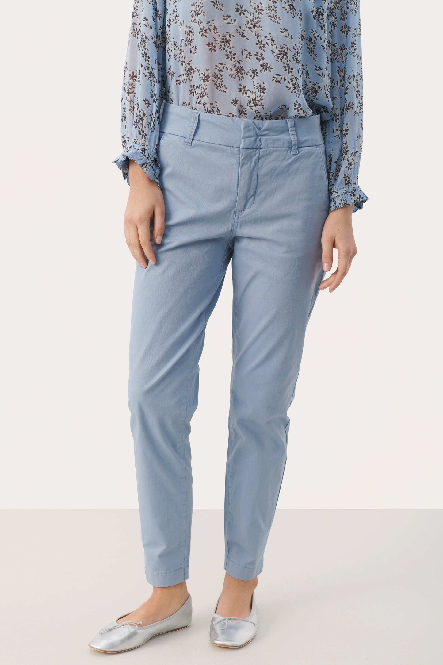 Soffys Pants Faded Denim