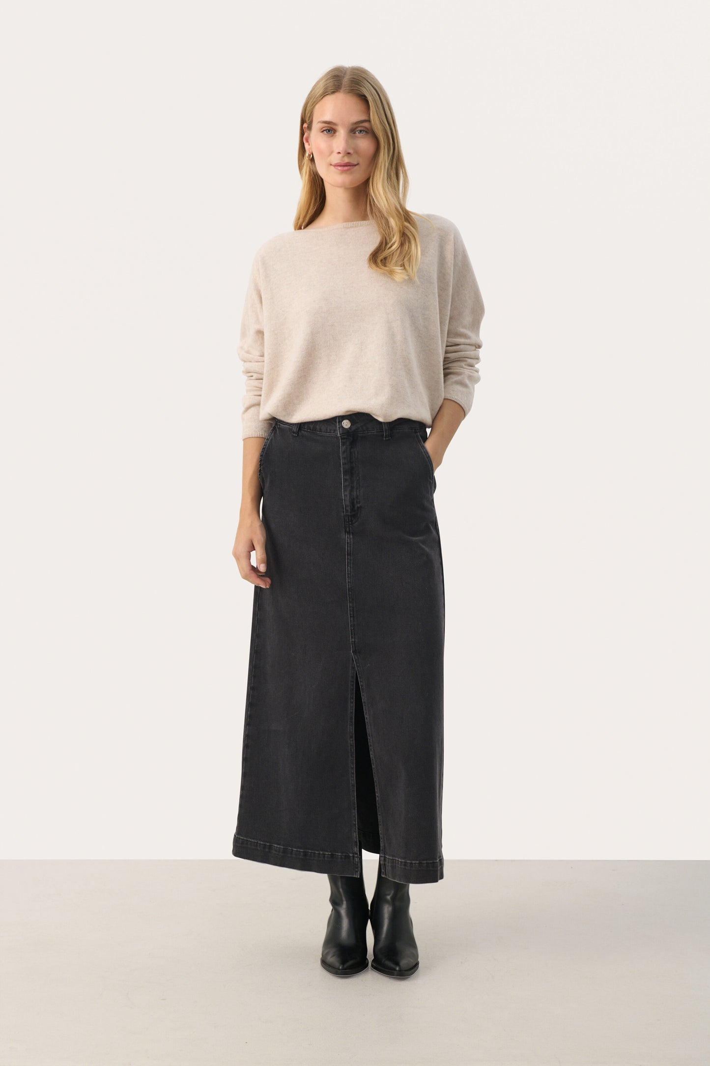 Tila Pullover Natural Melange