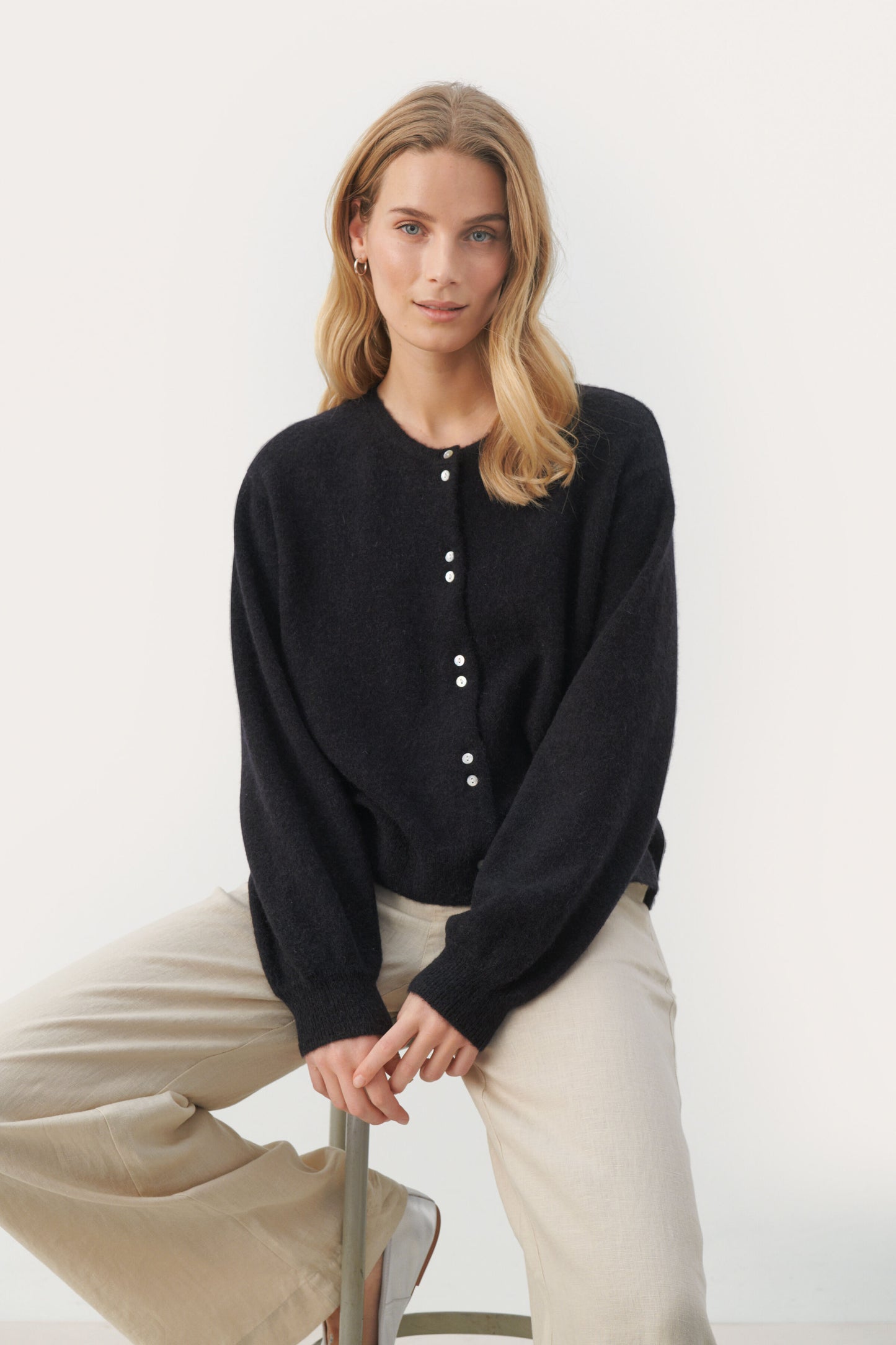 Ninell Cardigan Dark Navy
