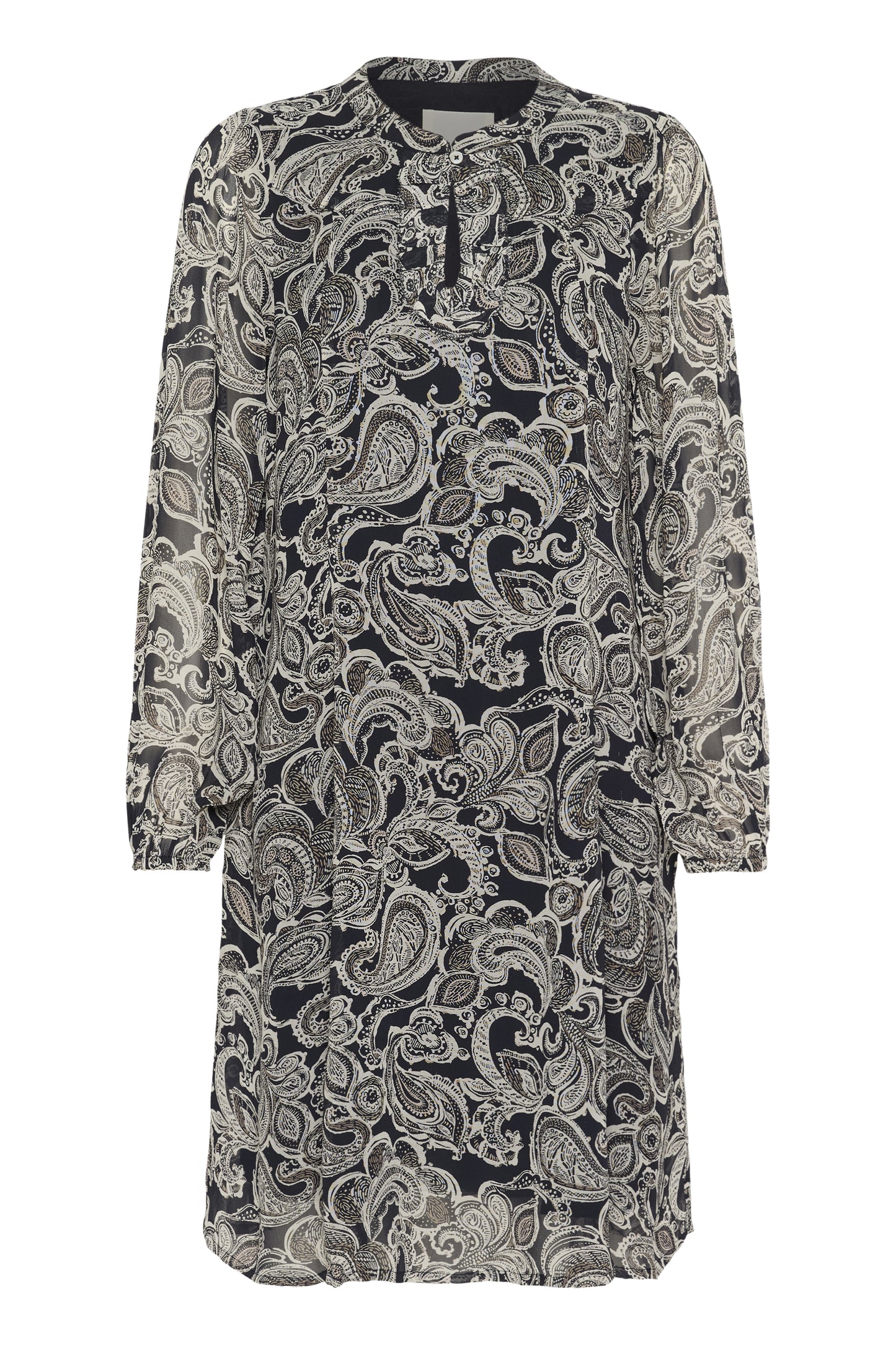 Piyanna Dress Navy Midnight Paisley