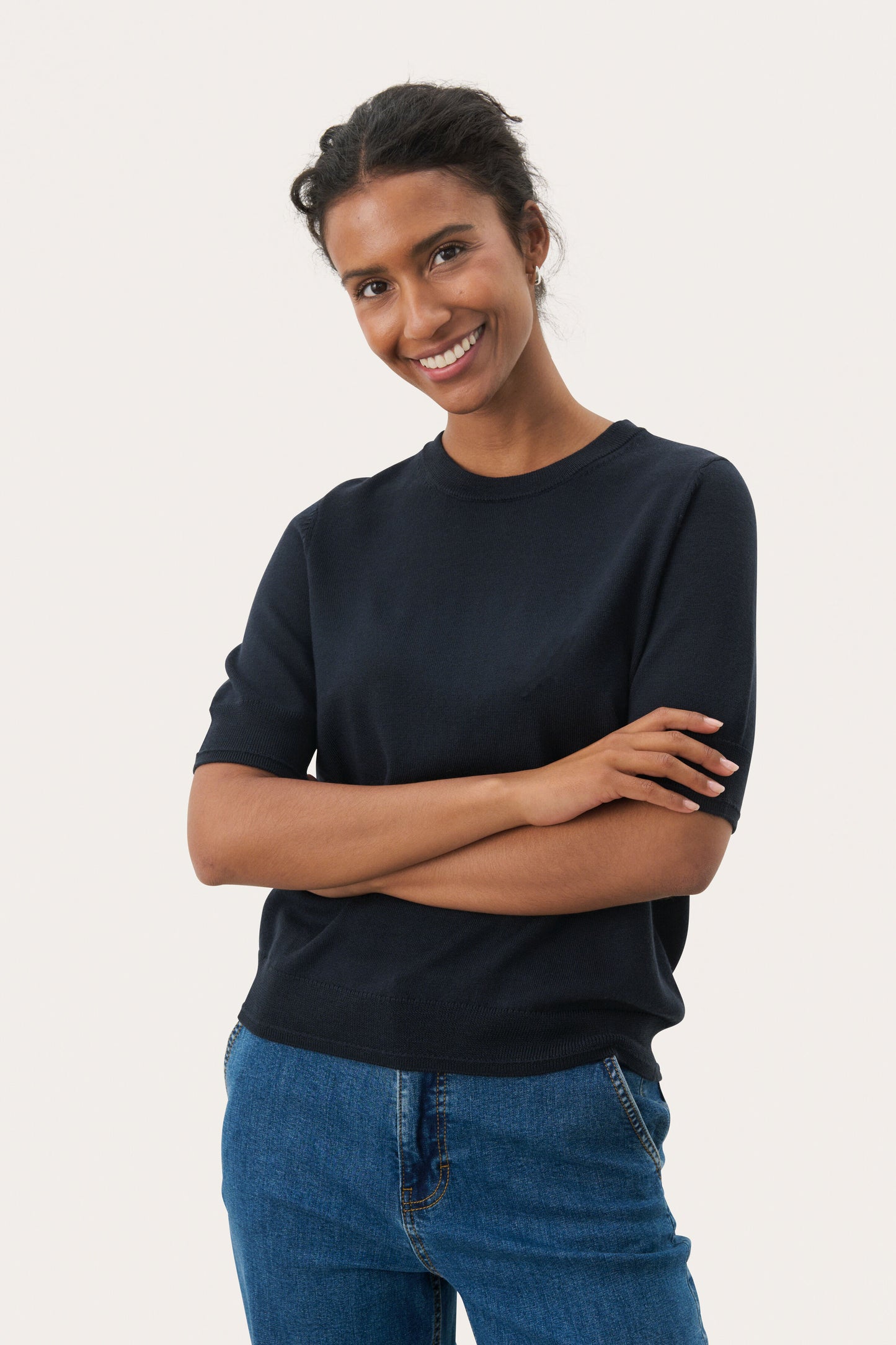 Natanya Pullover Dark Navy