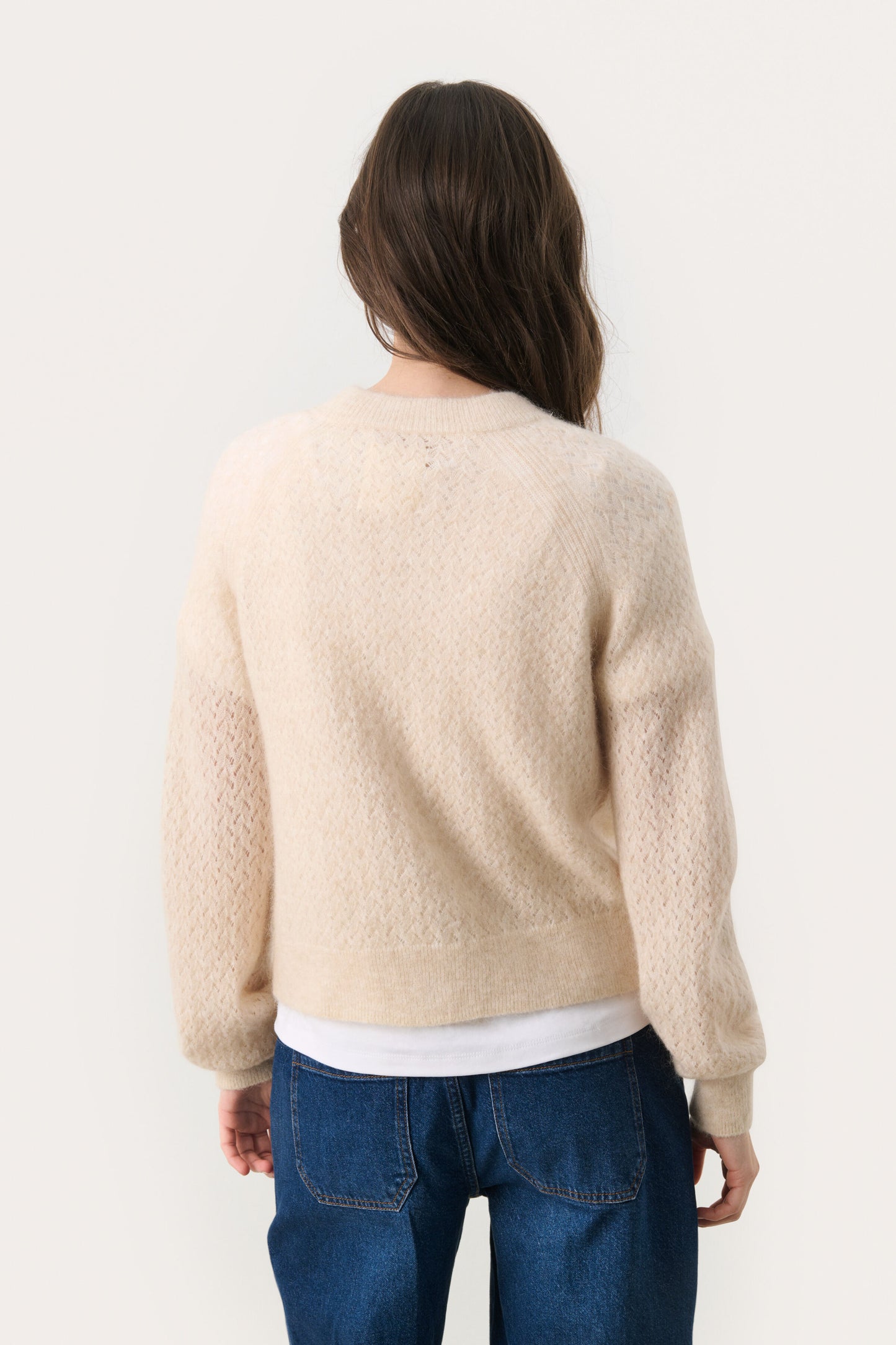 Thora Cardigan French Oak Melange