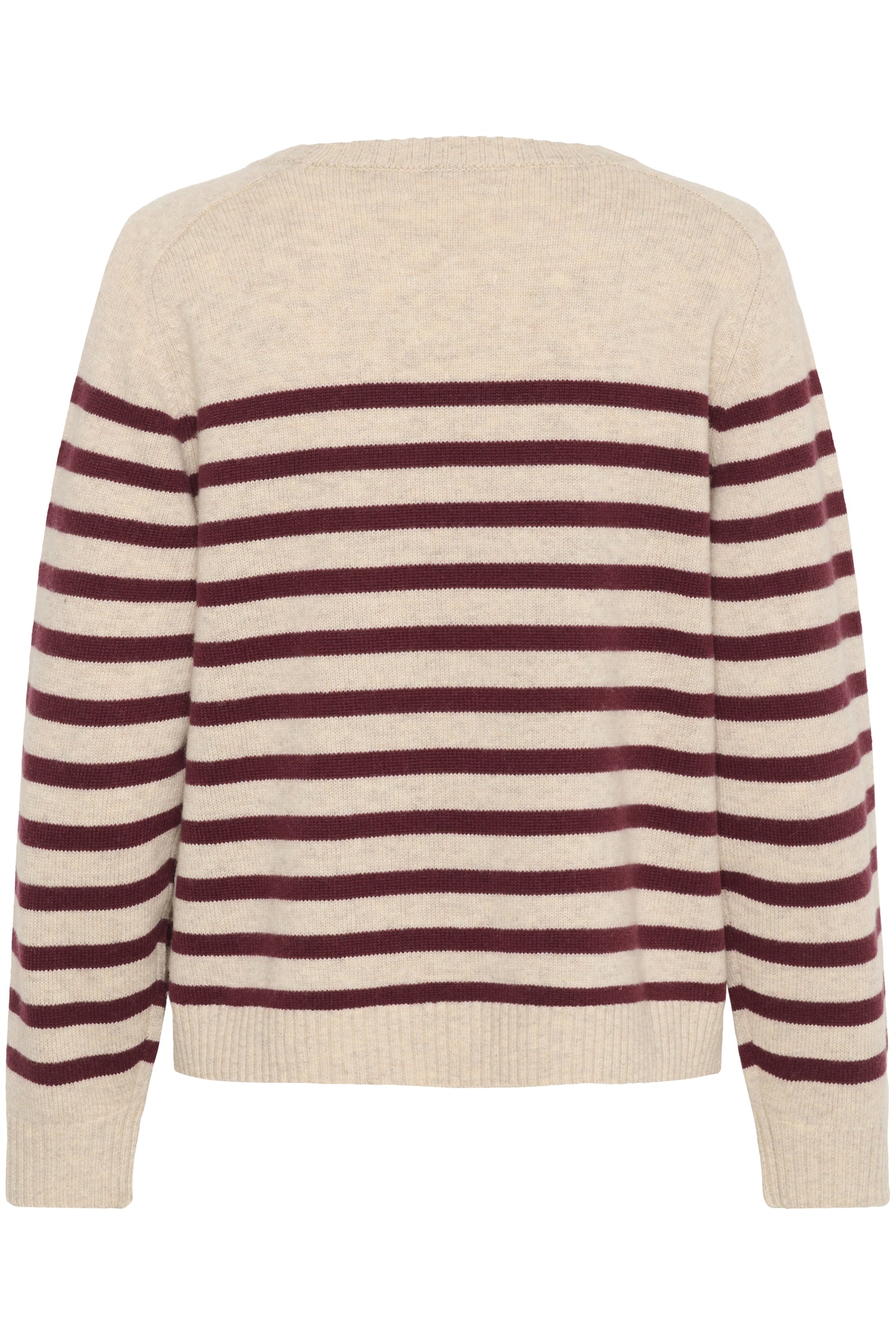 Niaka Pullover Tawny Port Stripe