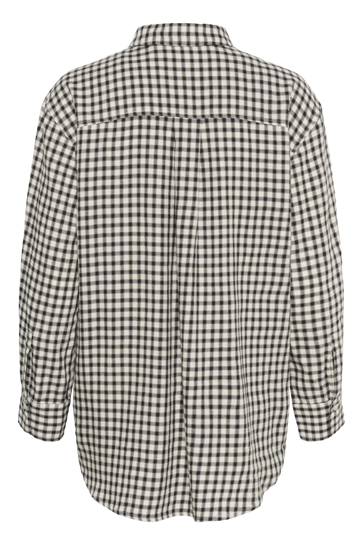 Samea Shirt Dark Navy Mini Check