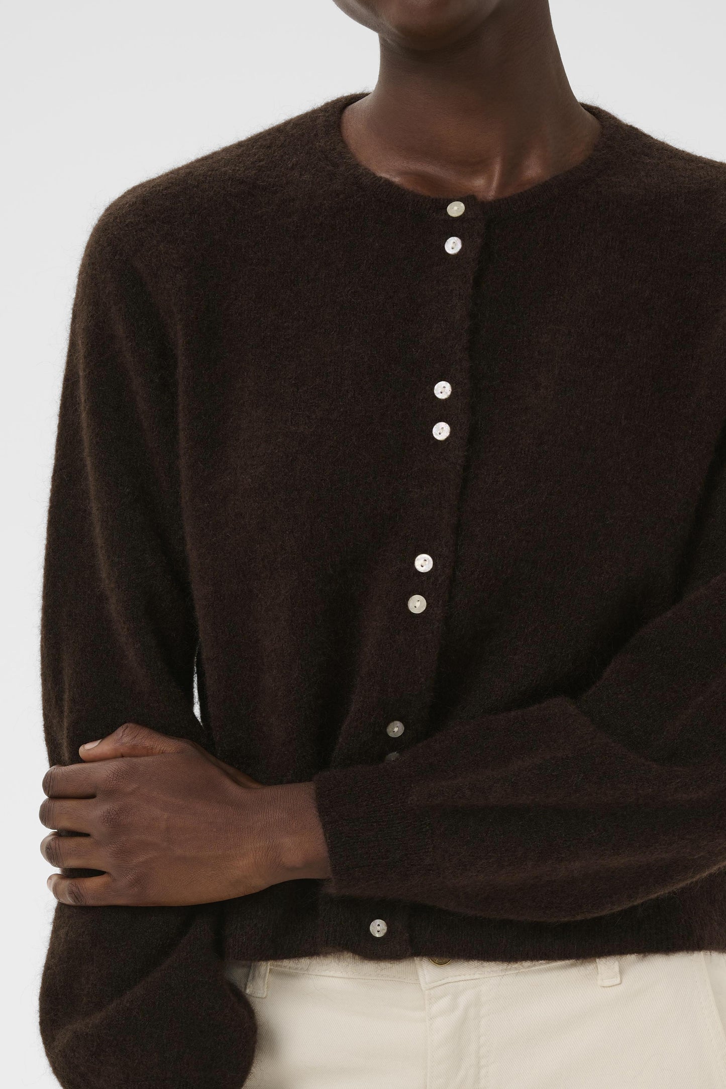 Ninell Cardigan Ganache Melange