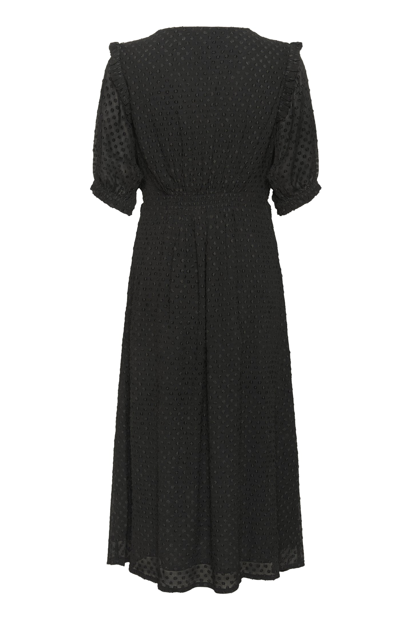 Venia Dress Black Dot