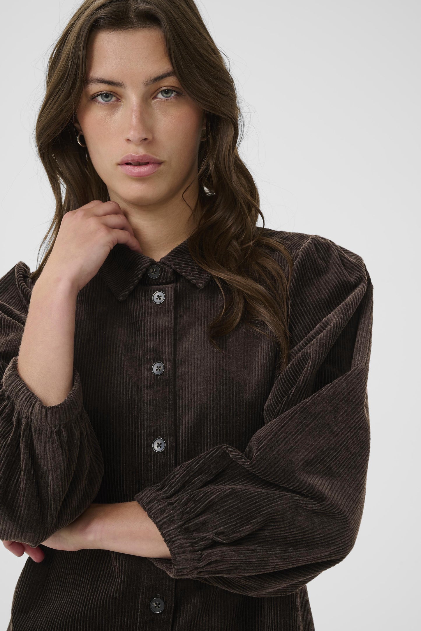 Eleina Dress Ganache