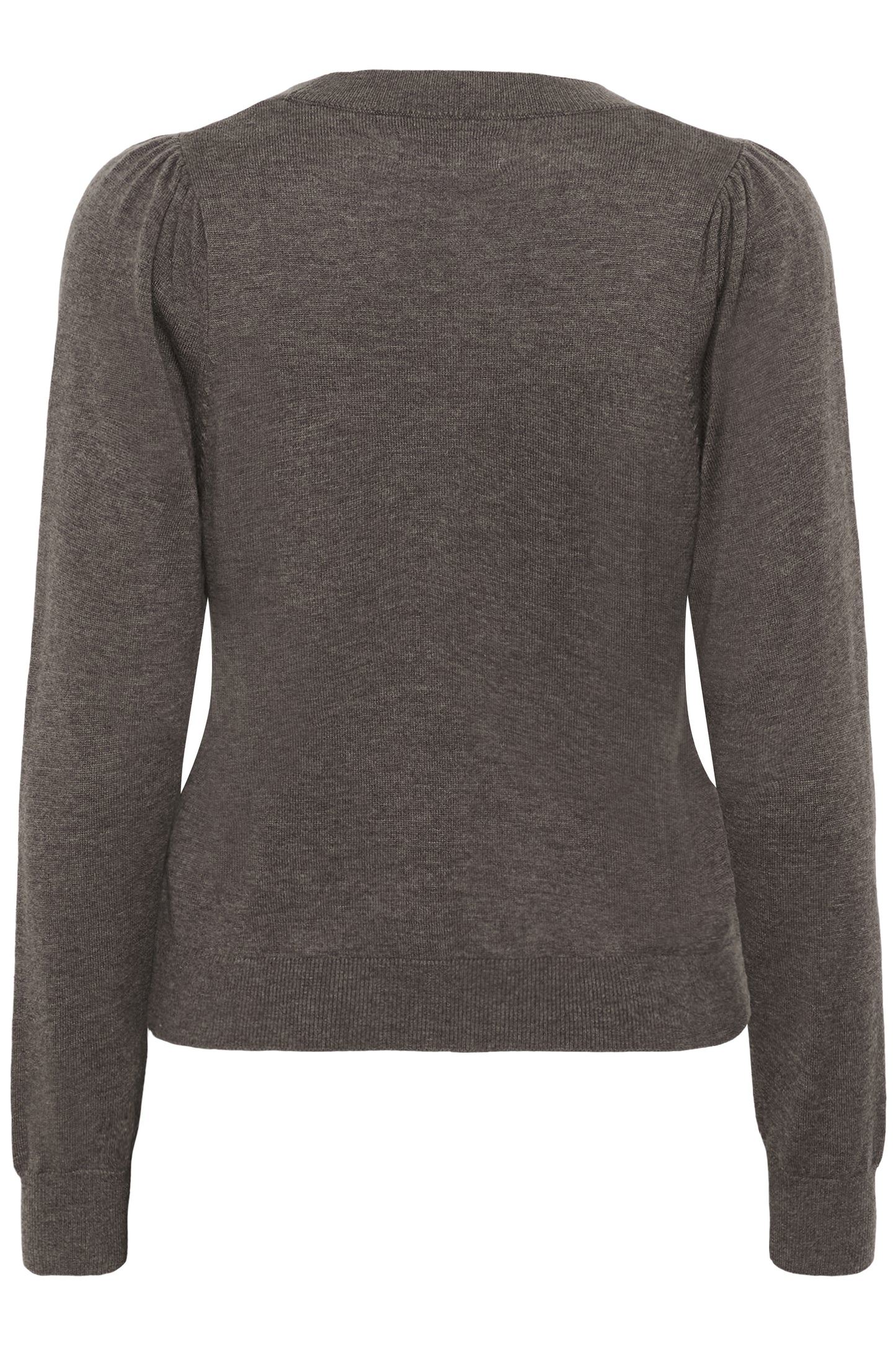 Evinas Pullover Dark Mink Melange