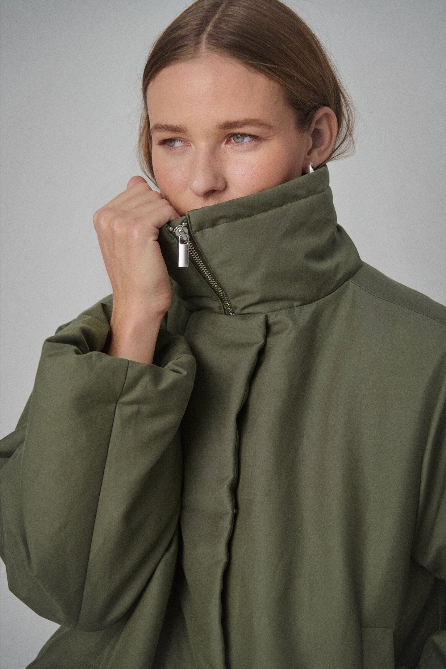 Alicie Jacket Greap Leaf