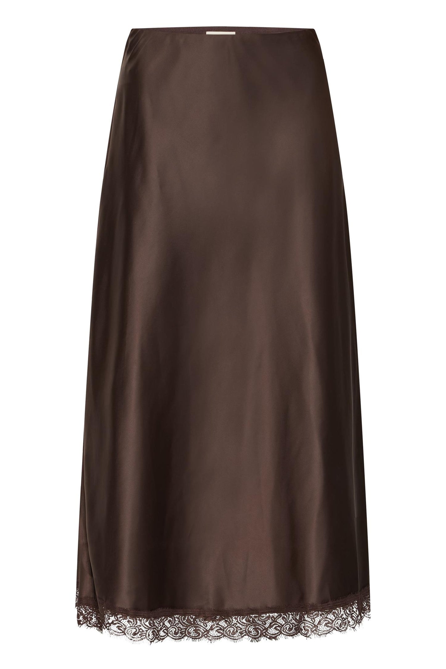 Xendra Lace Skirt Chocolate Brown
