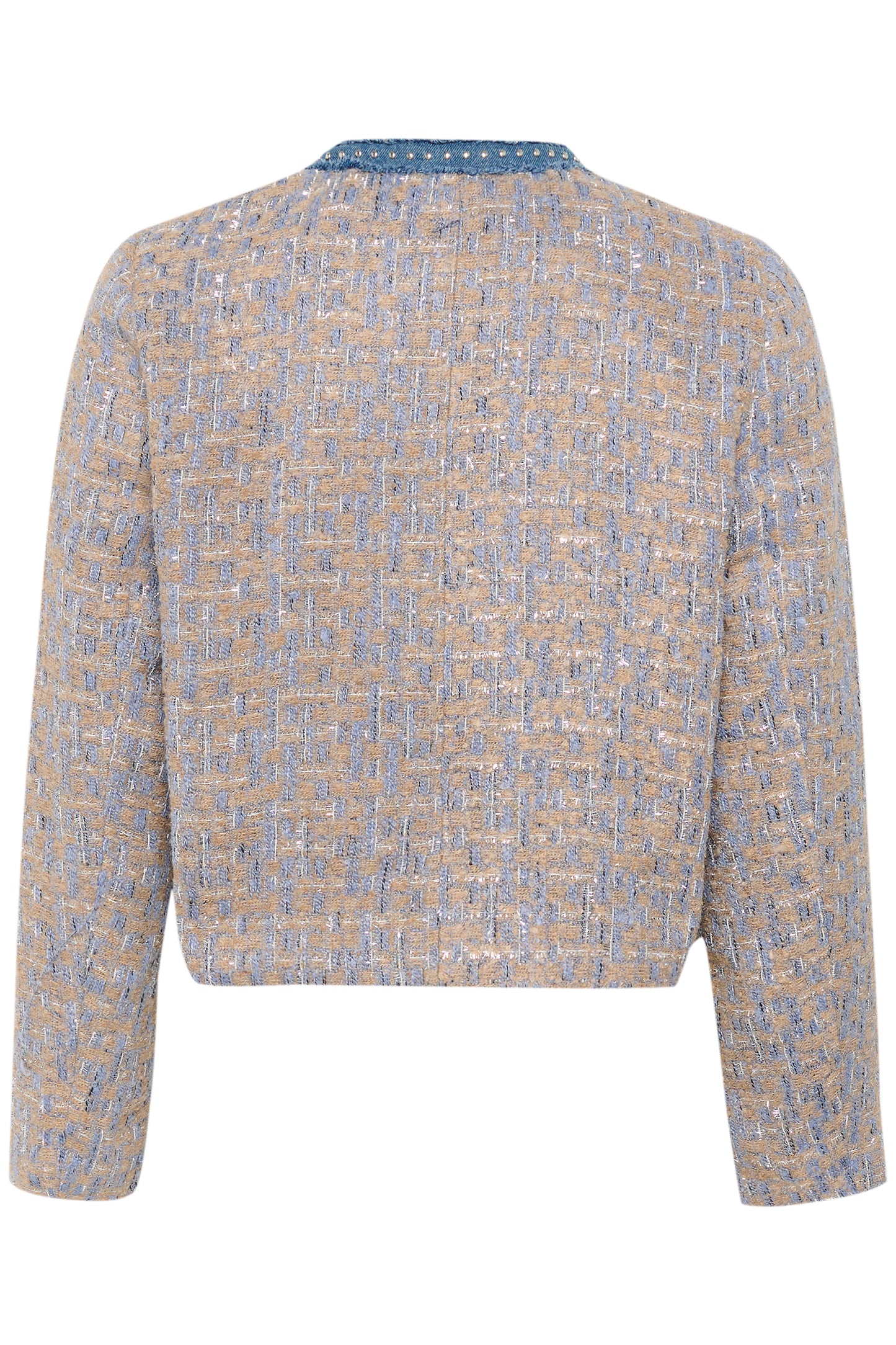 Pana Jacket Blue/Brown Check