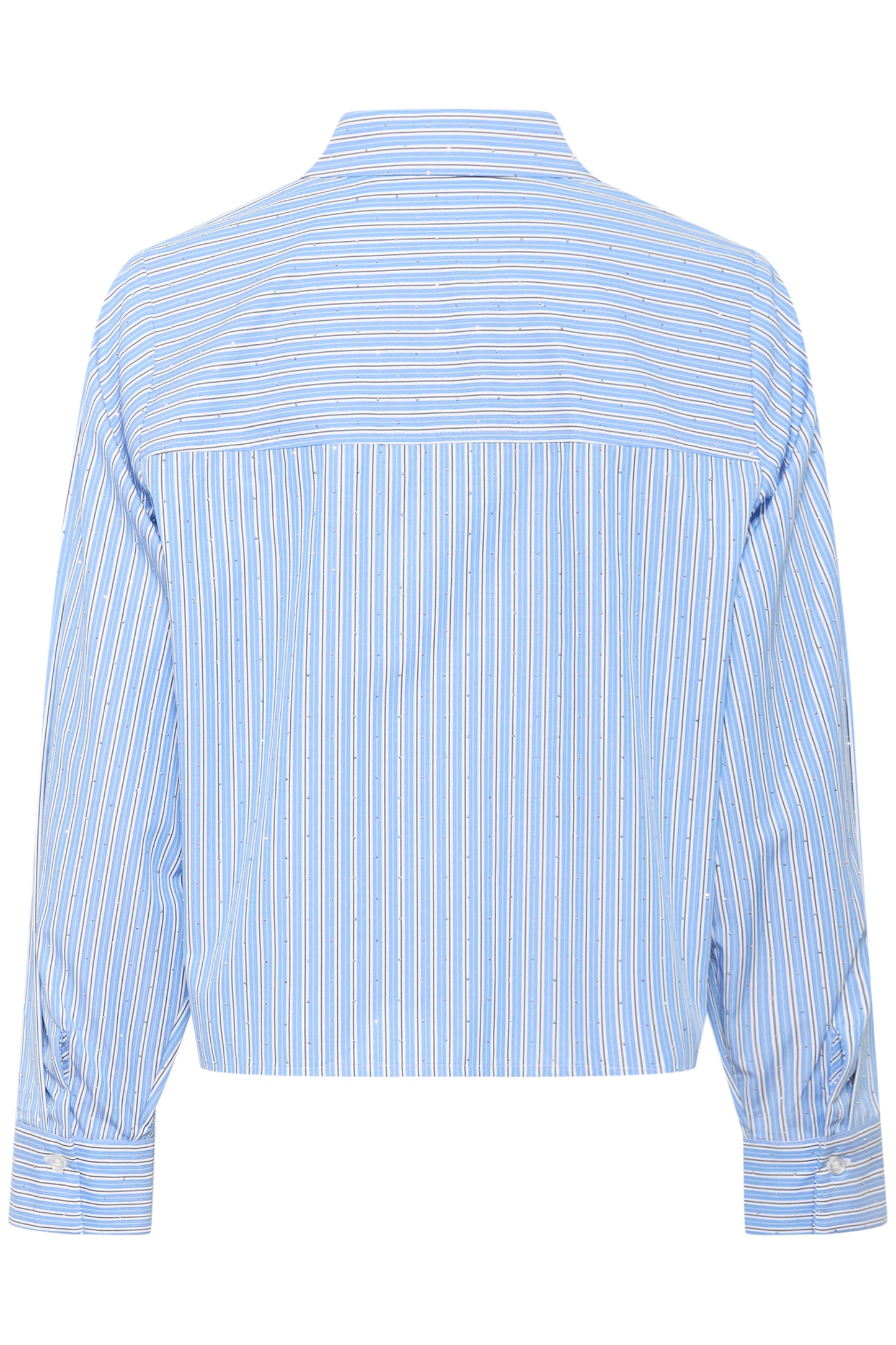 Aimi Short Shirt Blue/White Stripe