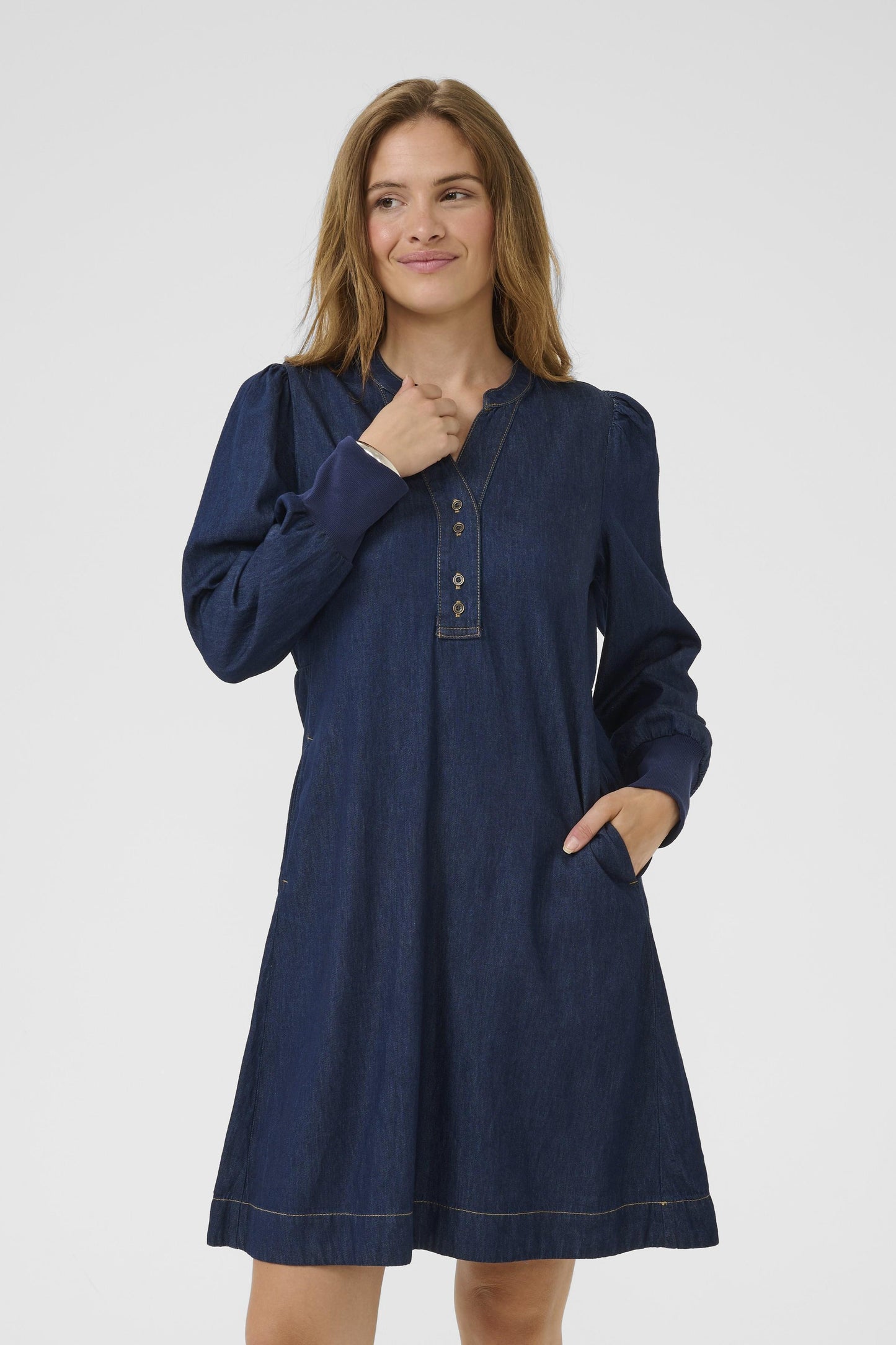 Hilka Arpa Short Dress Rinse Wash