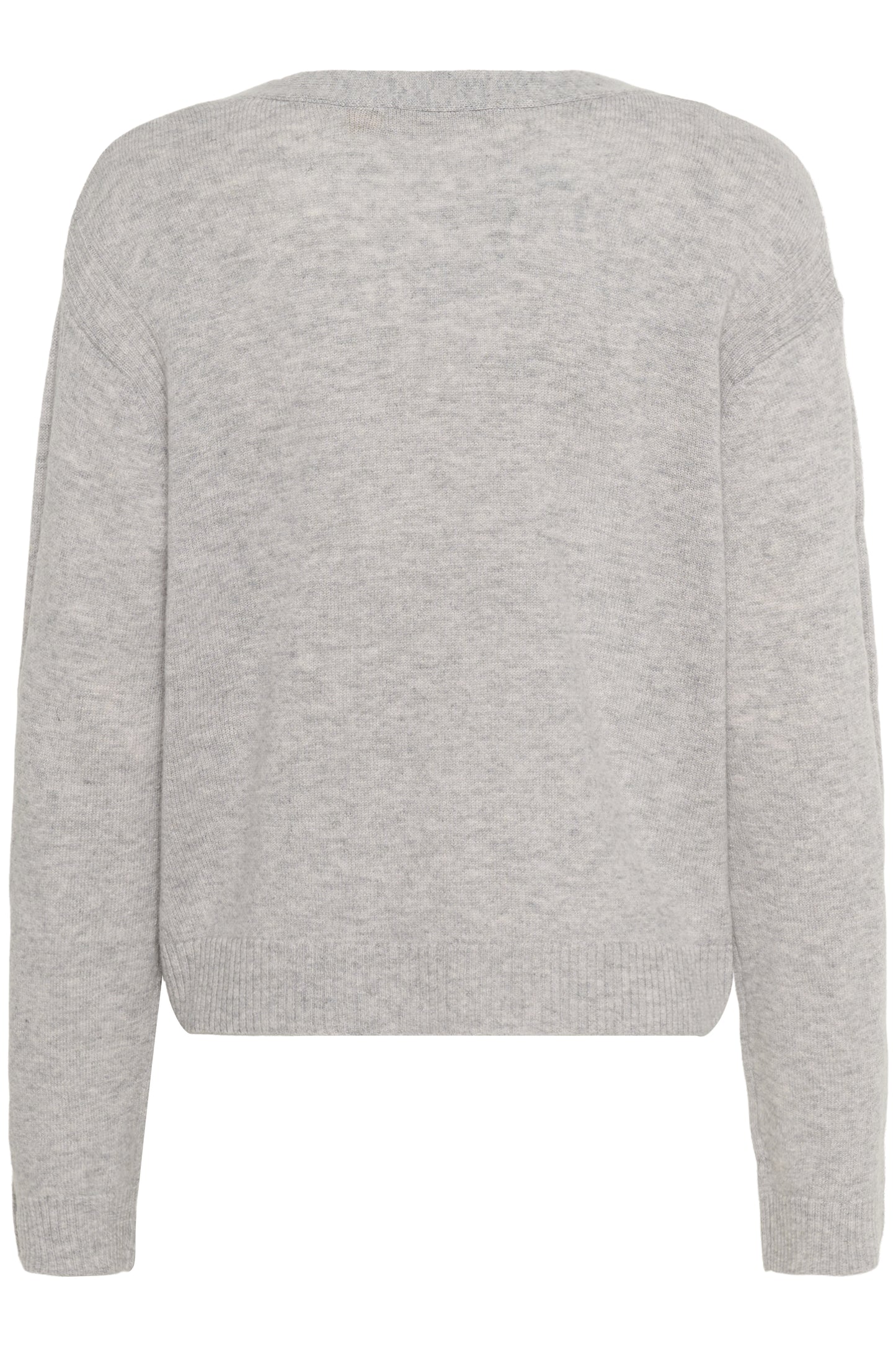 Bjanca Arrow Cardigan Mid Grey Melange