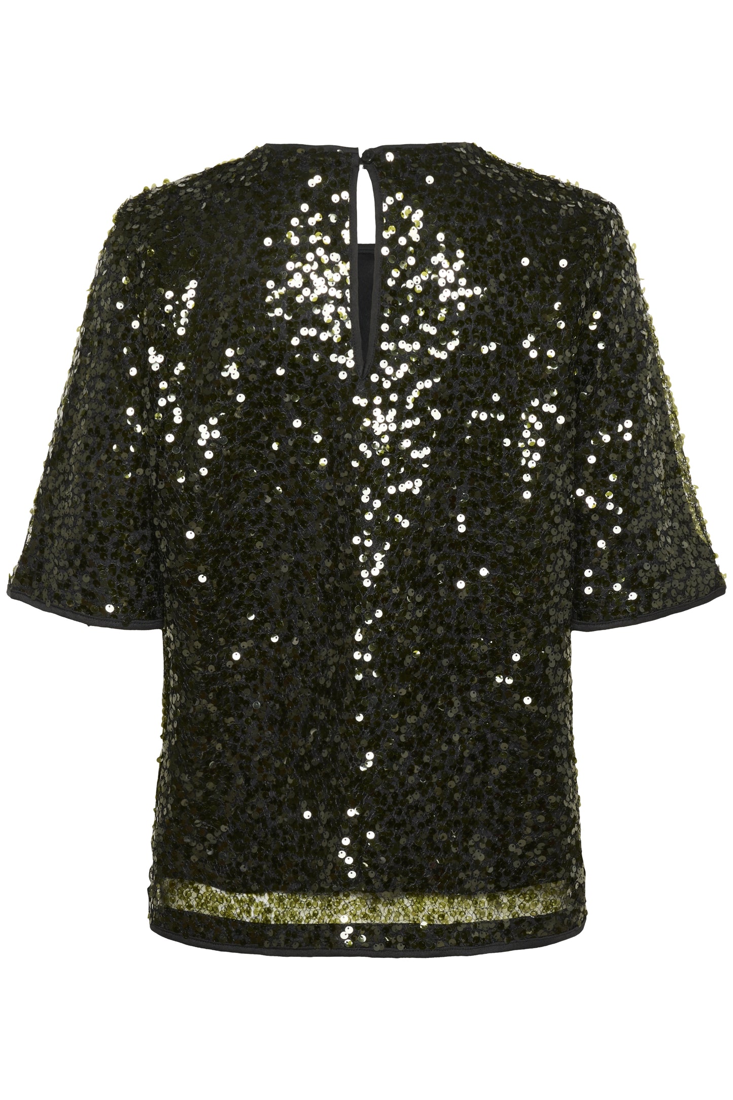 Melia SS Blouse Olive Night