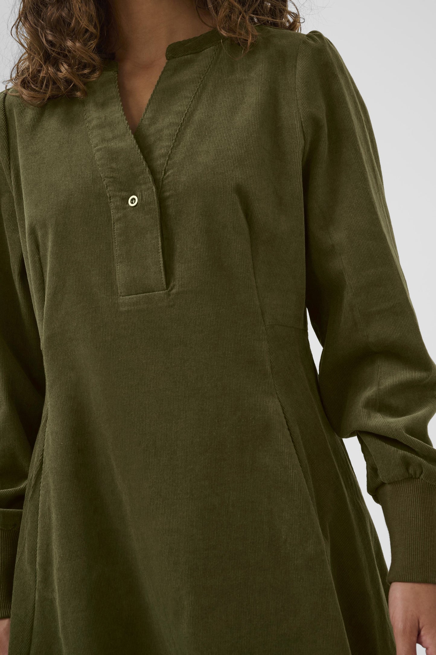 Rhaena Dress Burnt Olive