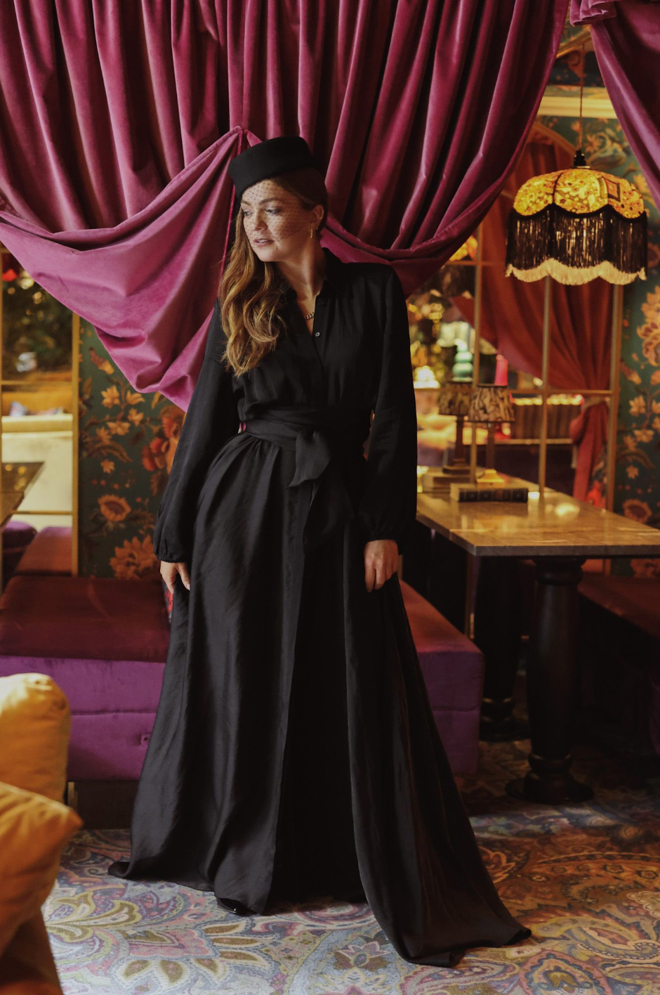 Long Bon Weekend Dress Black