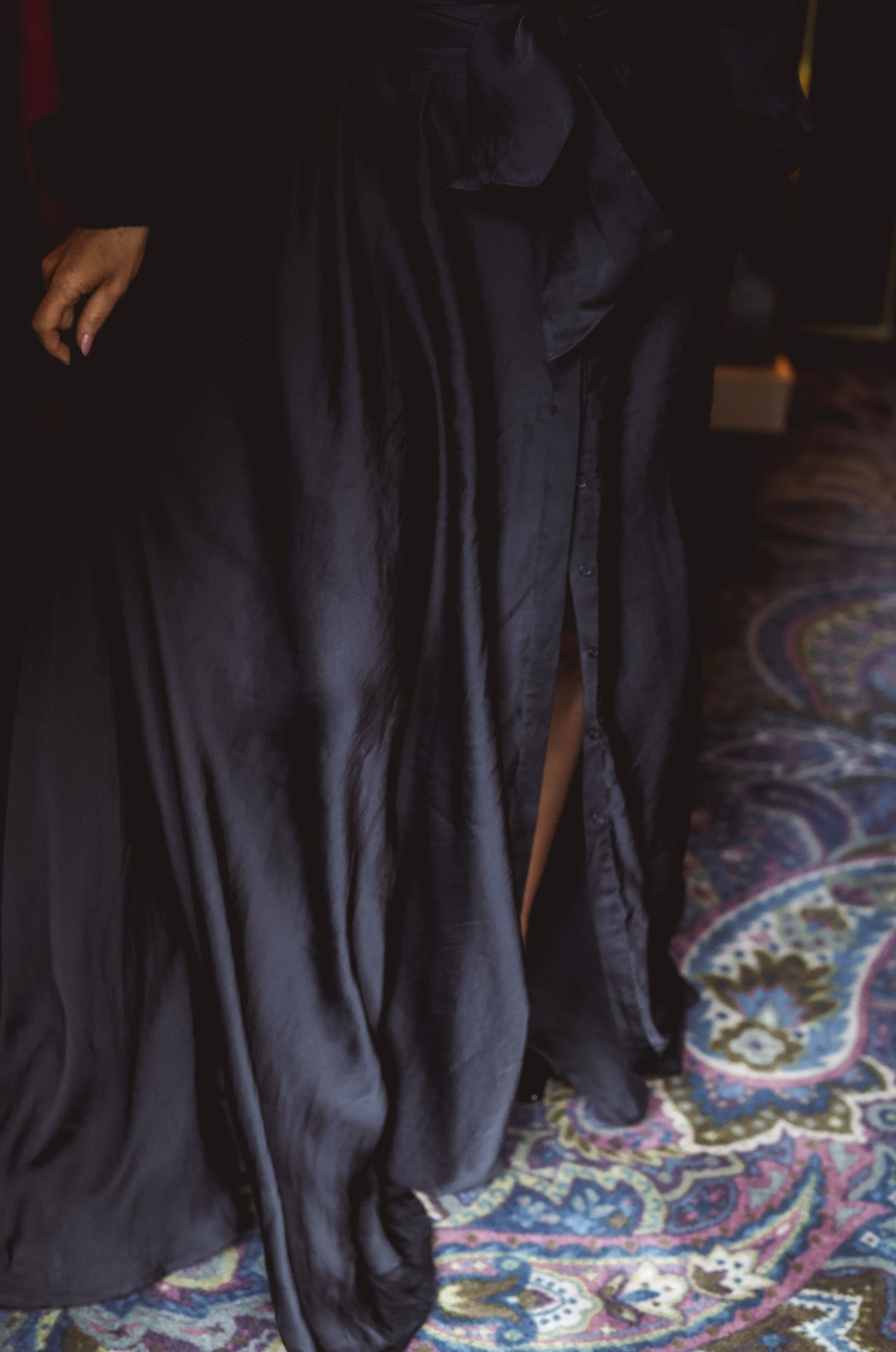 Long Bon Weekend Dress Black