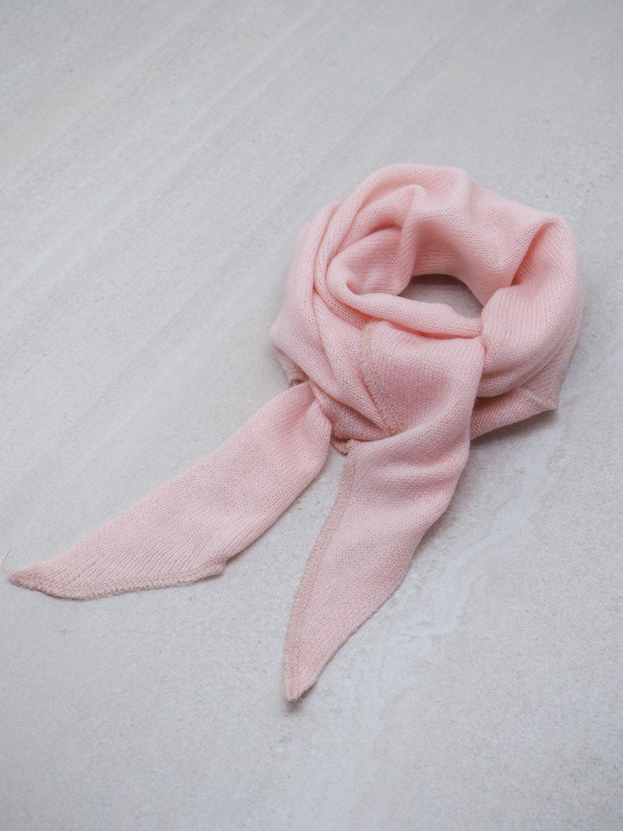 Skjerf Merinoull Lys Rosa