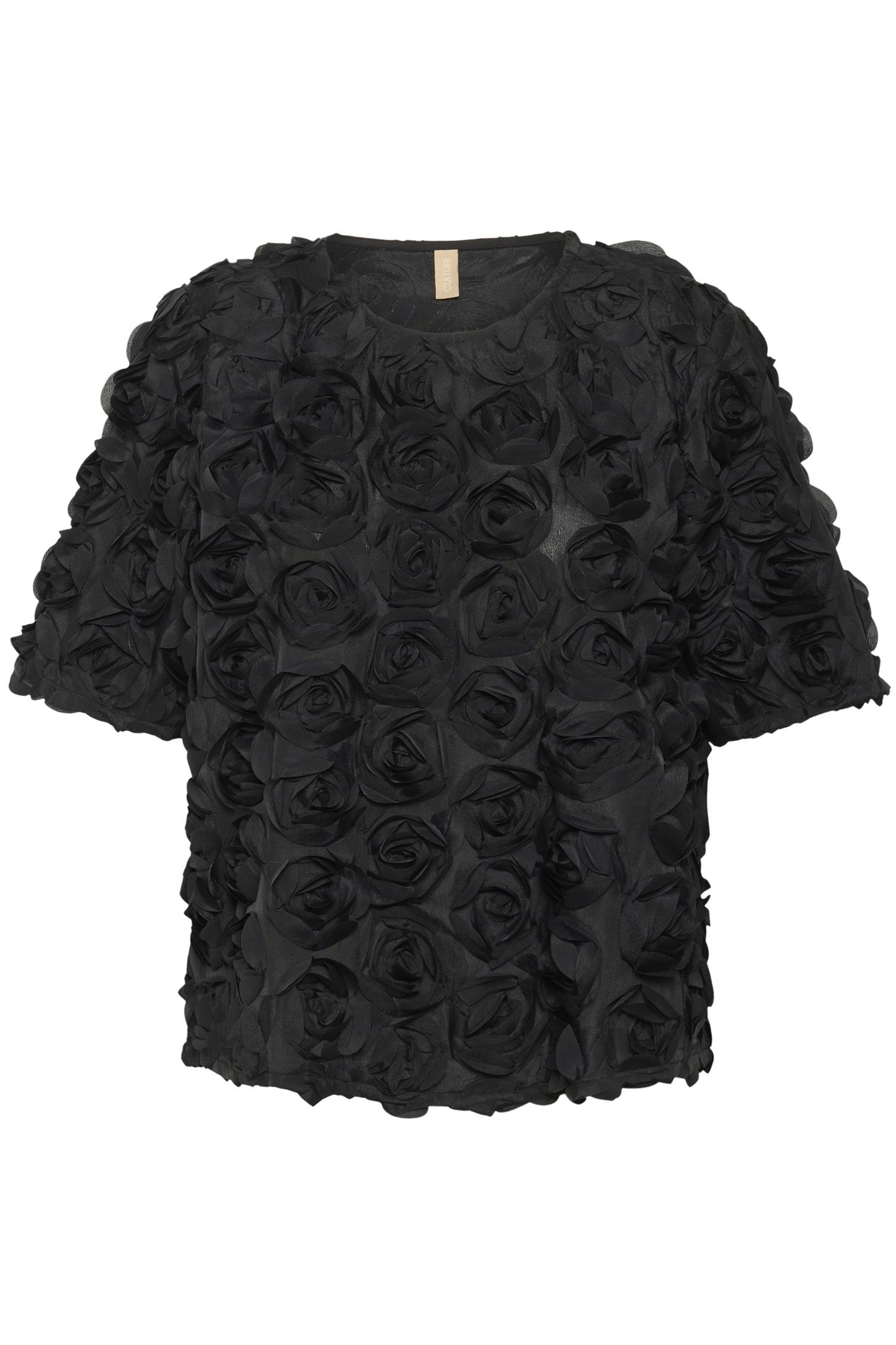 Cebrine SS Blouse Black