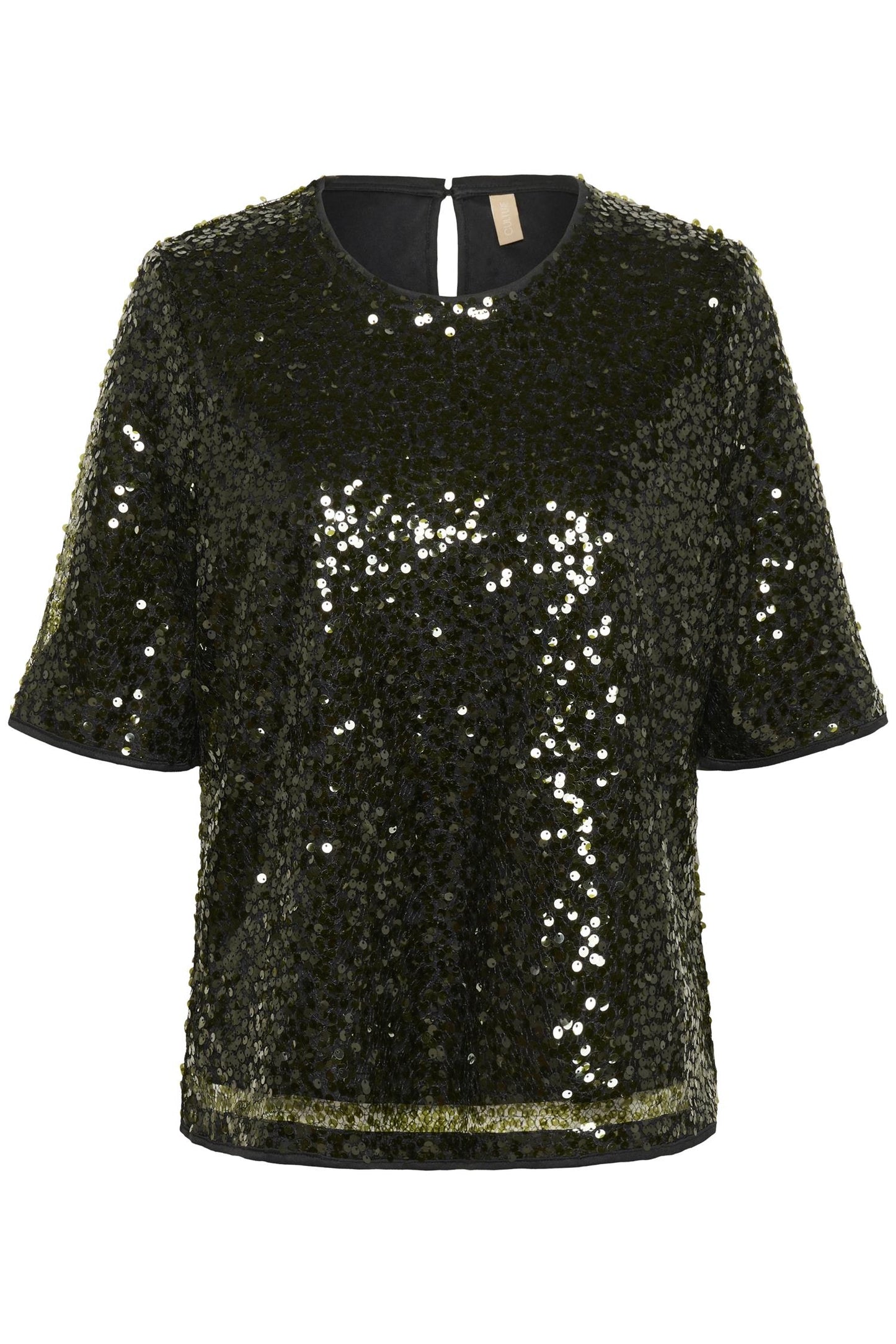 Melia SS Blouse Olive Night