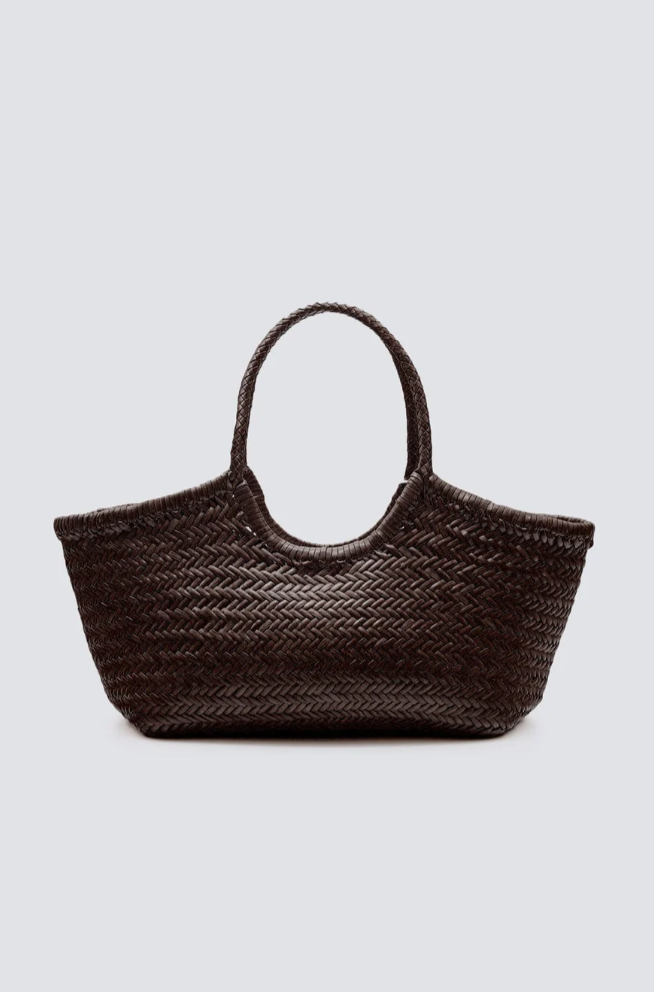 Nantucket Basket Big Dark Brown
