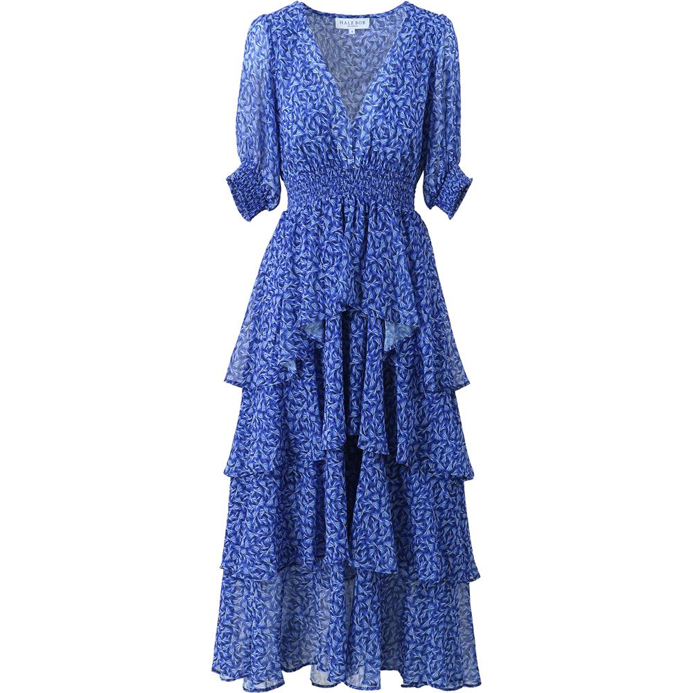 Milana Long Dress Navy