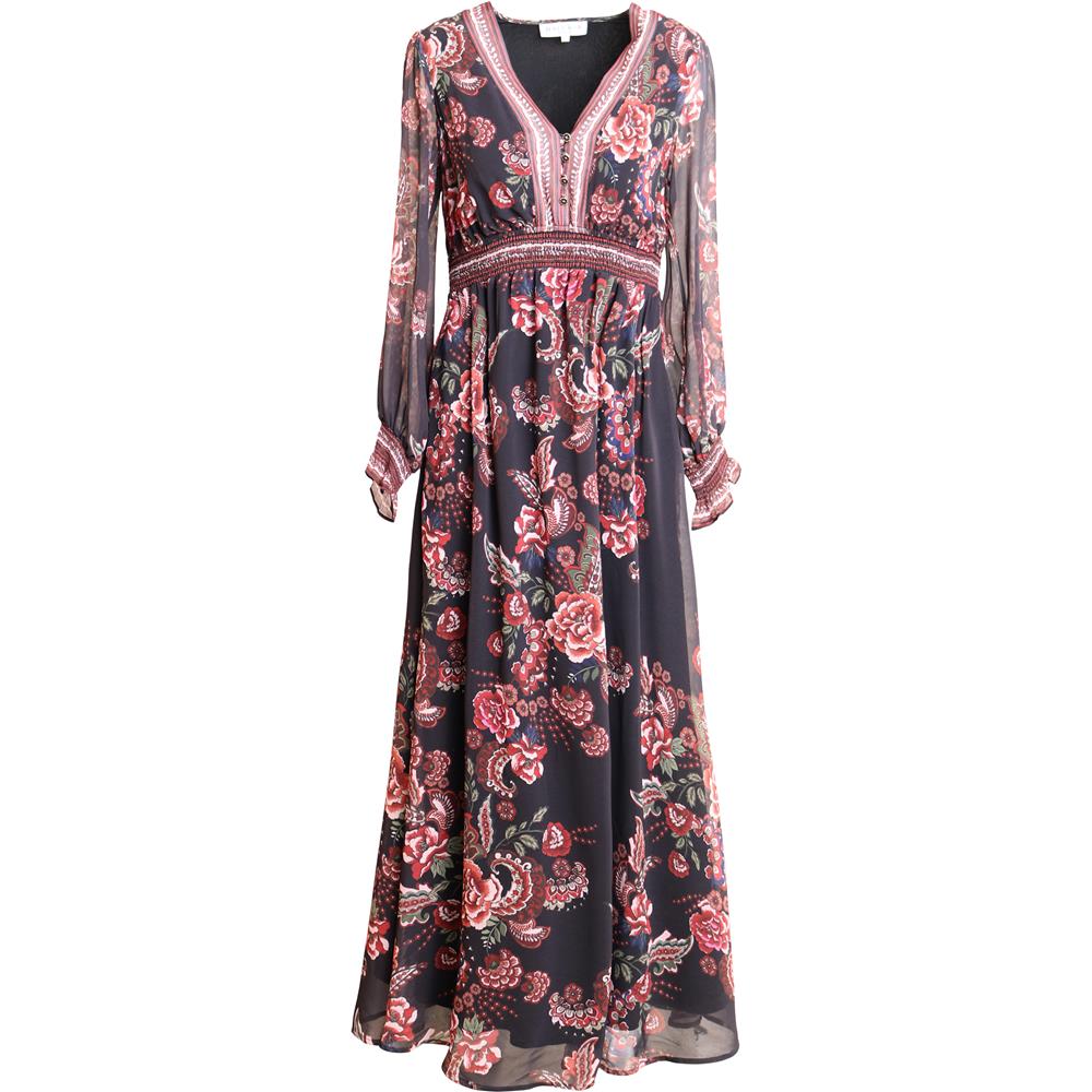 Paytin Dress Long Black