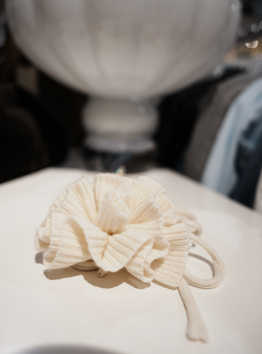 Cashmere Flower Ecru