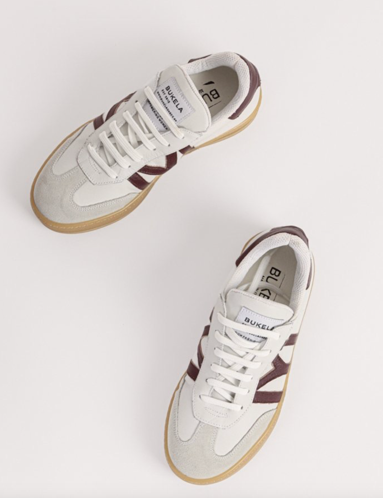 210 Sneaker Offwhite/Oxblood