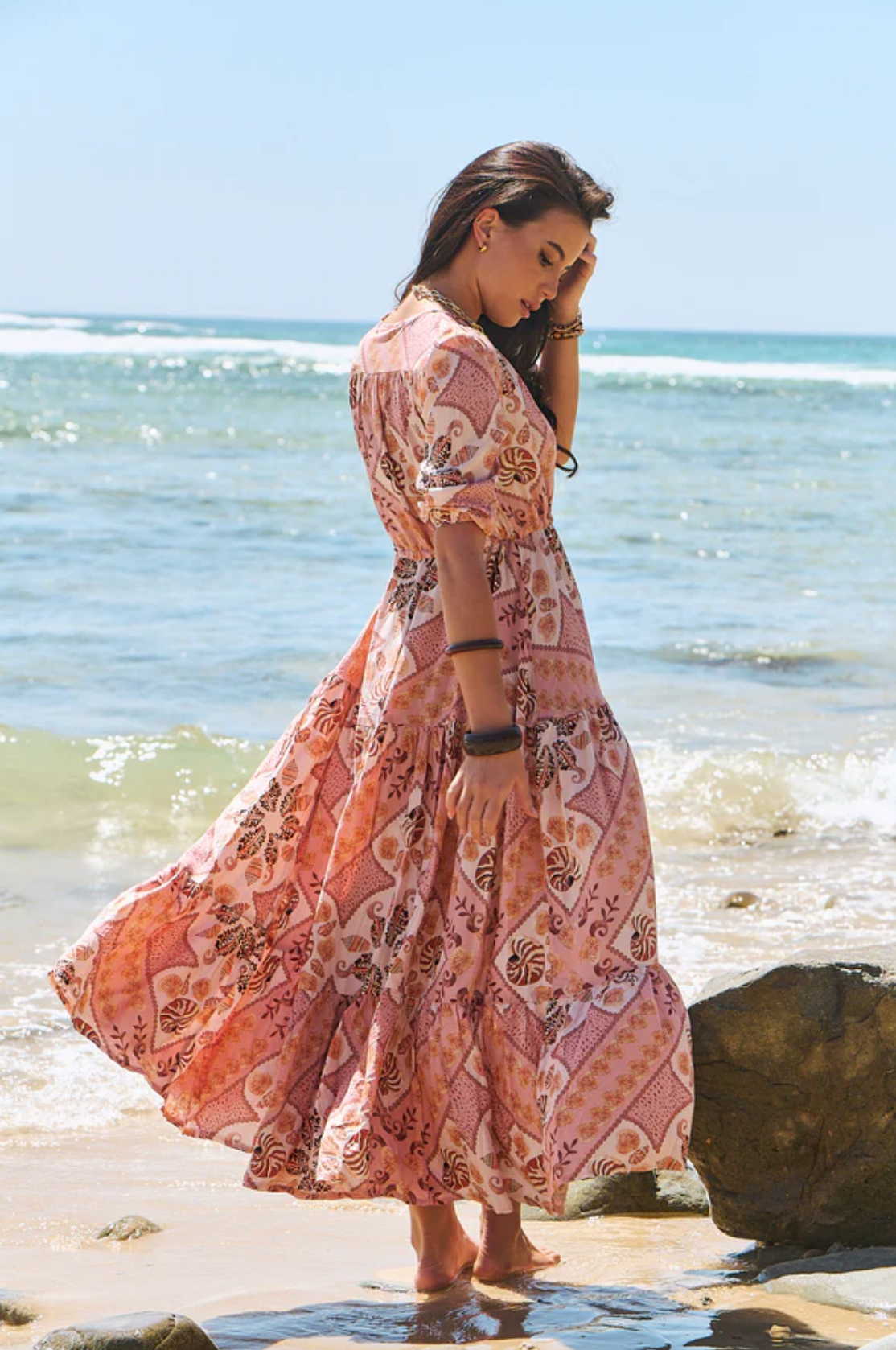 Tahitian Tessa Maxi Dress