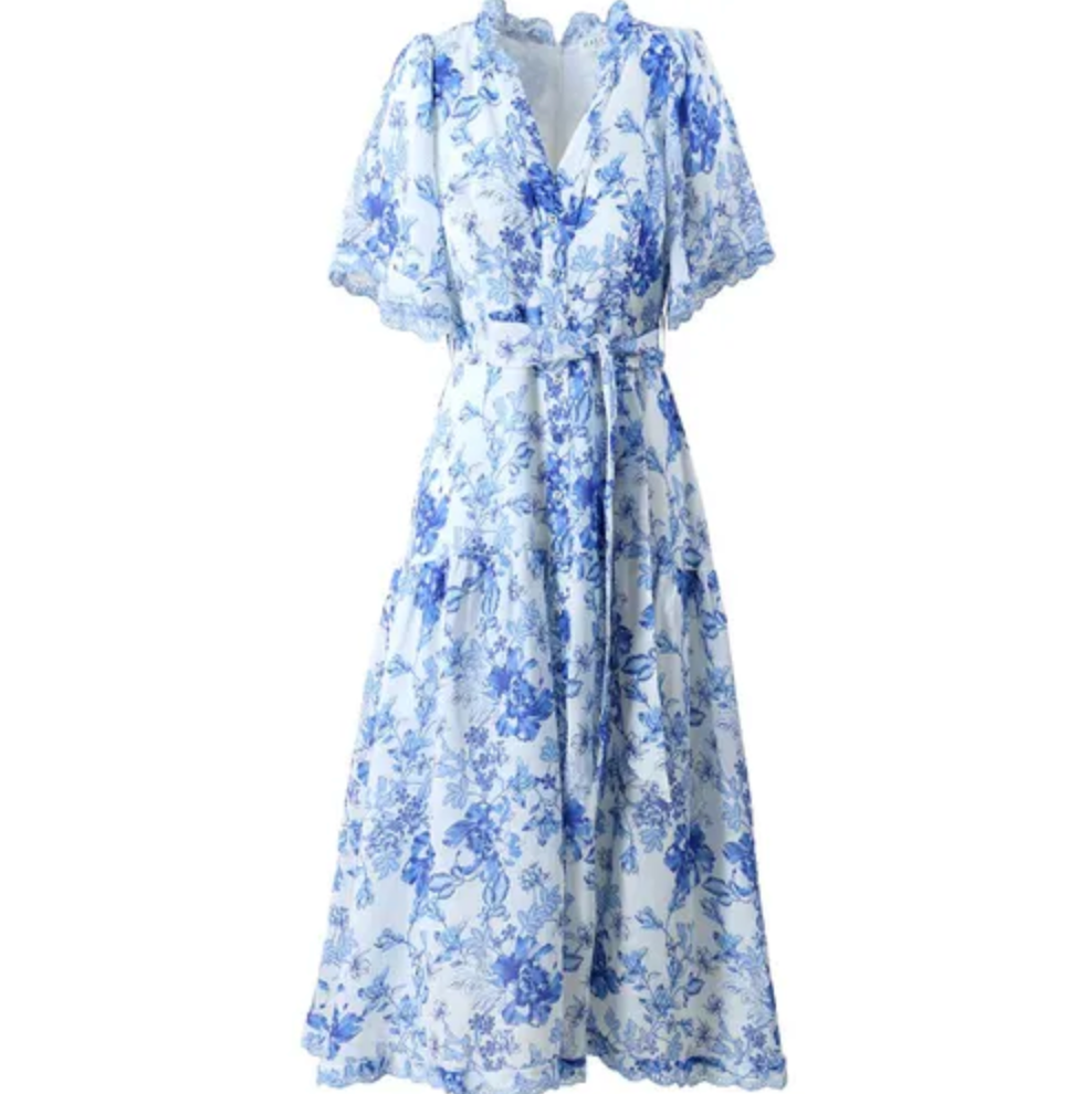 Emmalyn Long Dress Blue