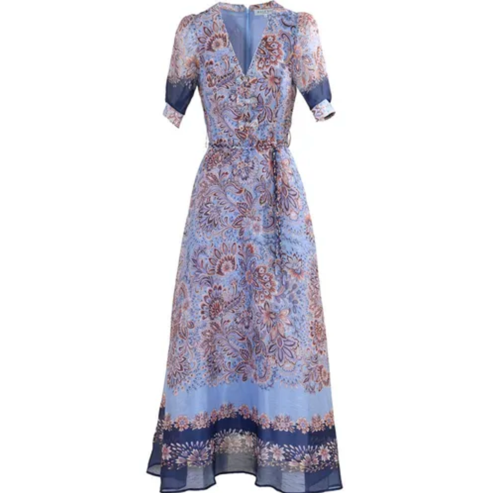 Aubrie Long Dress Navy
