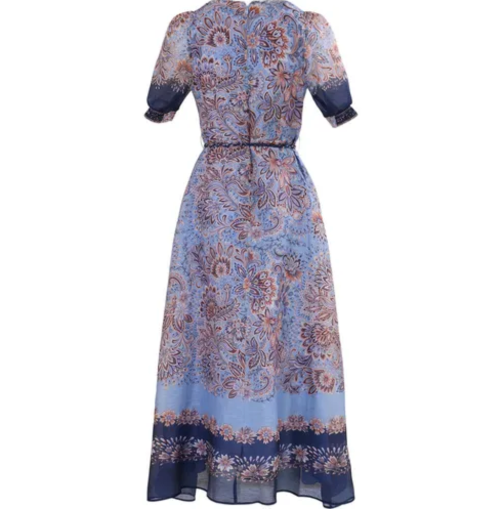 Aubrie Long Dress Navy