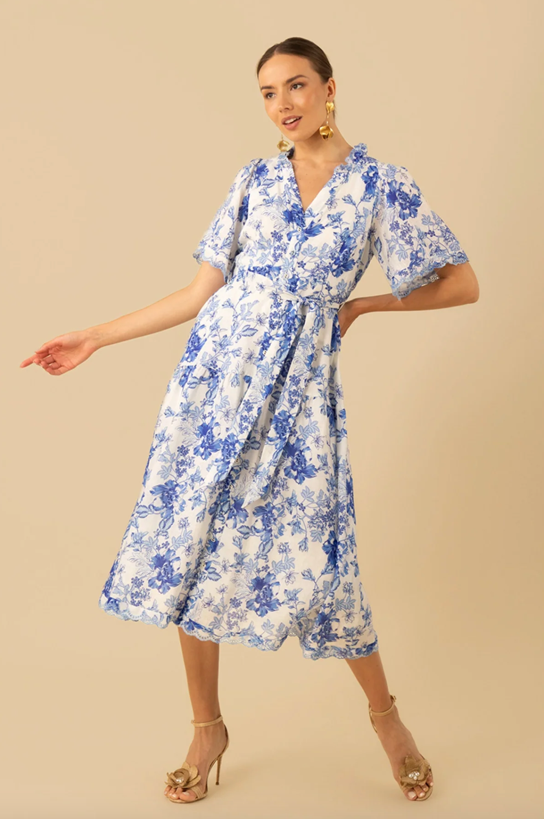 Emmalyn Long Dress Blue