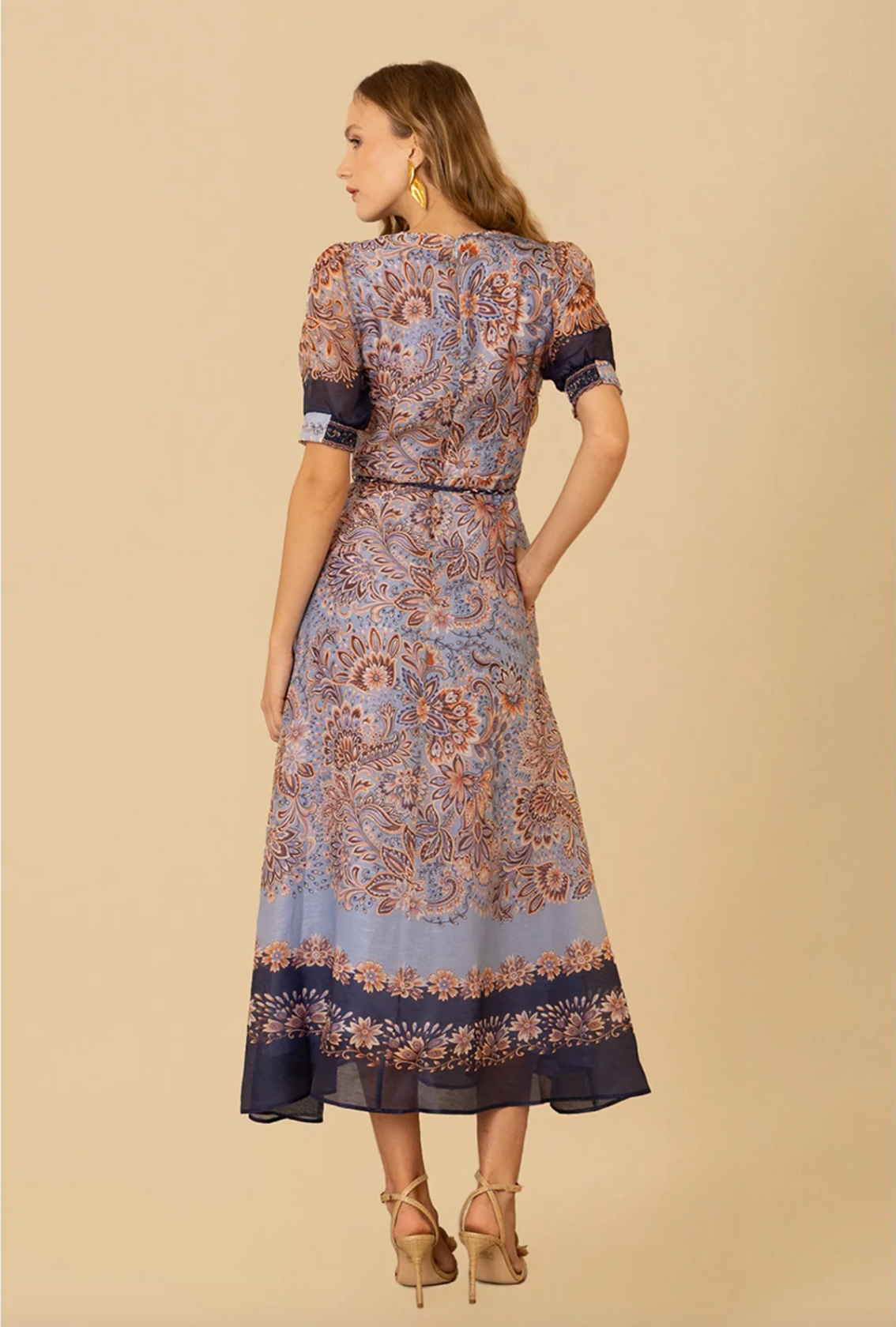 Aubrie Long Dress Navy