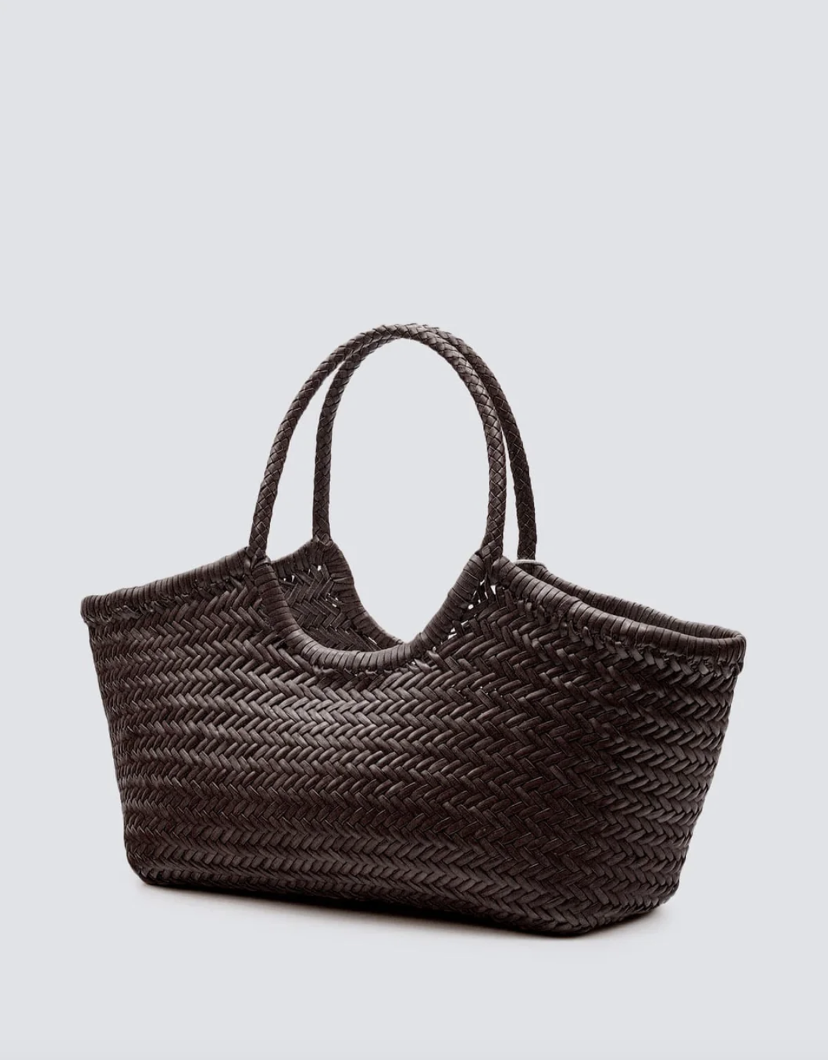 Nantucket Basket Big Dark Brown