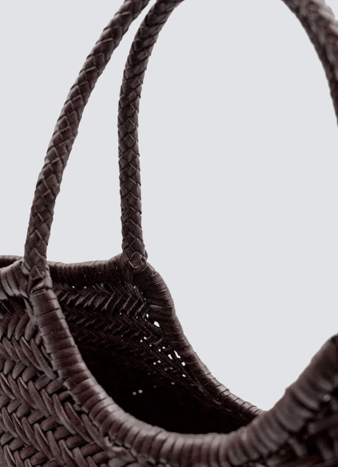 Nantucket Basket Big Dark Brown