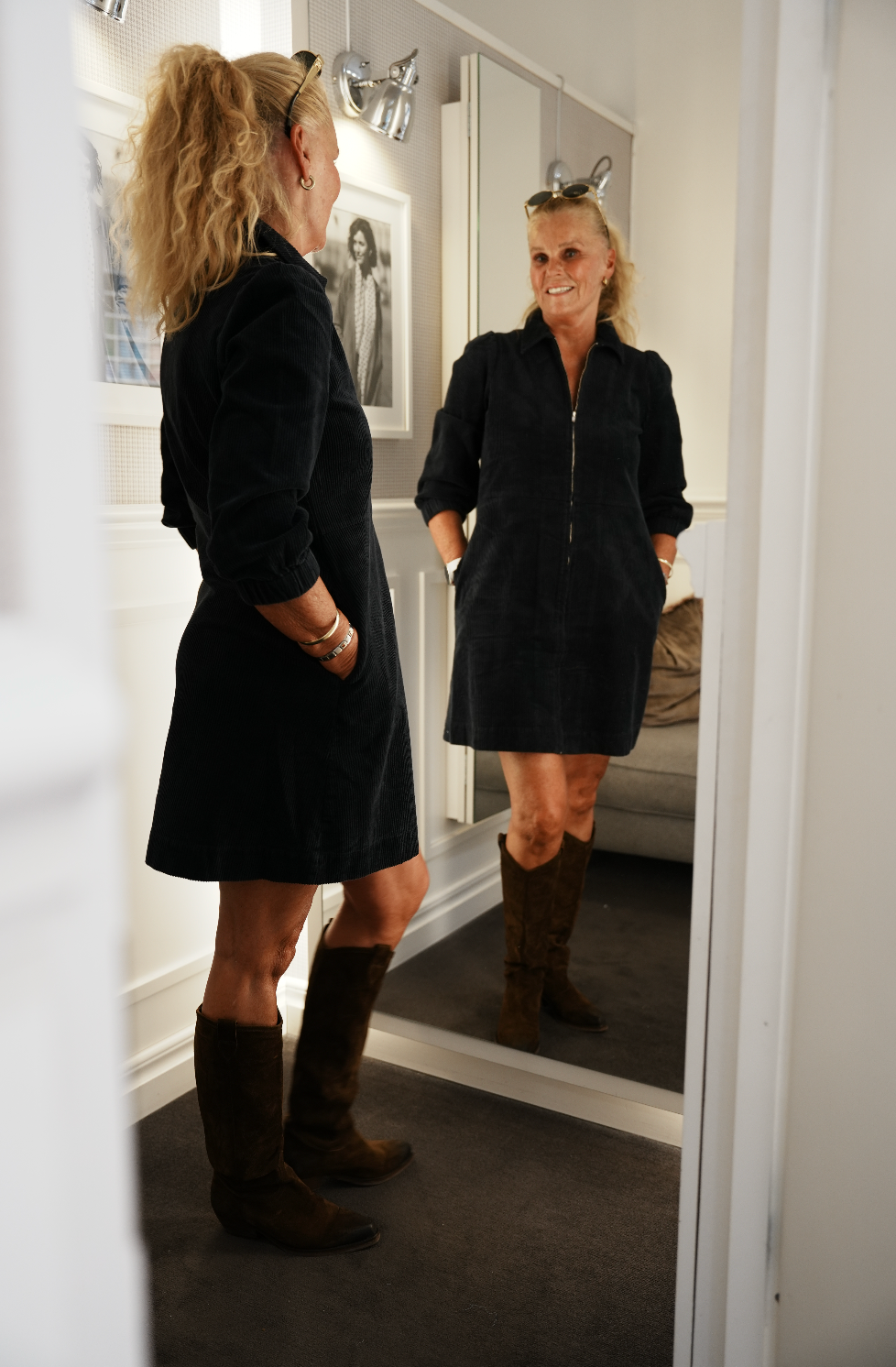 Eyvor Dress Dark Navy