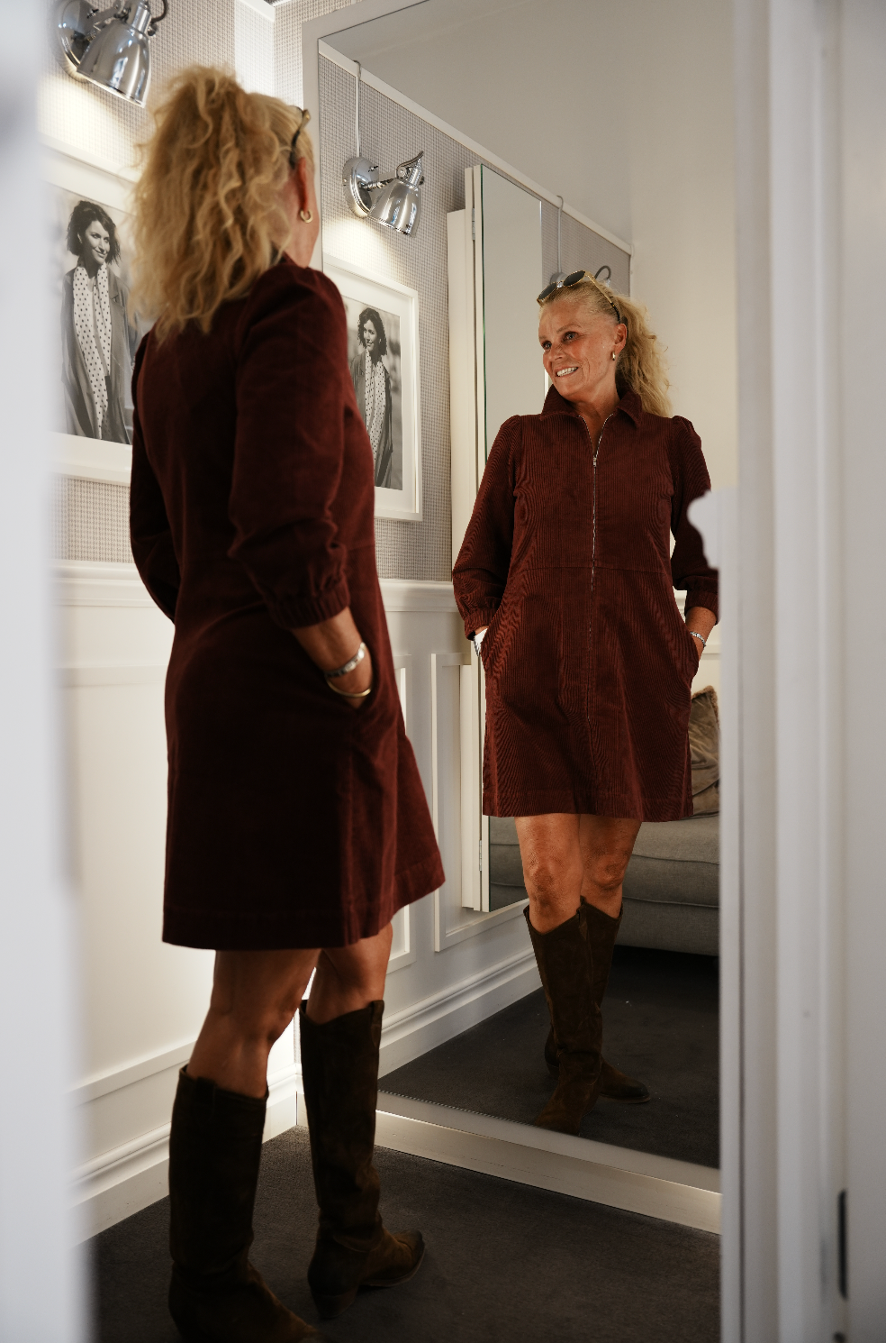 Eyvor Dress Tawny Port