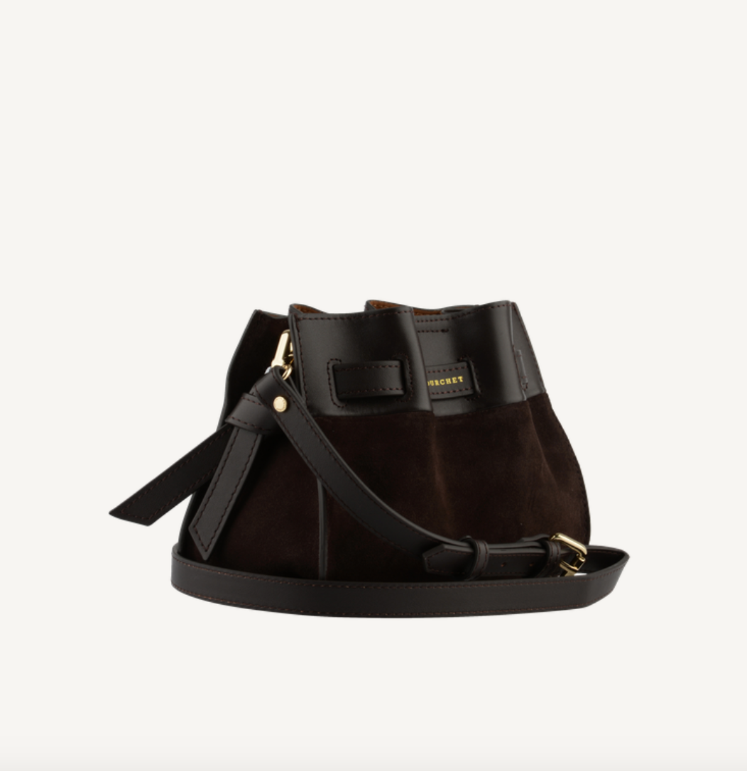 Blossom Semsket X-SMALL Brown