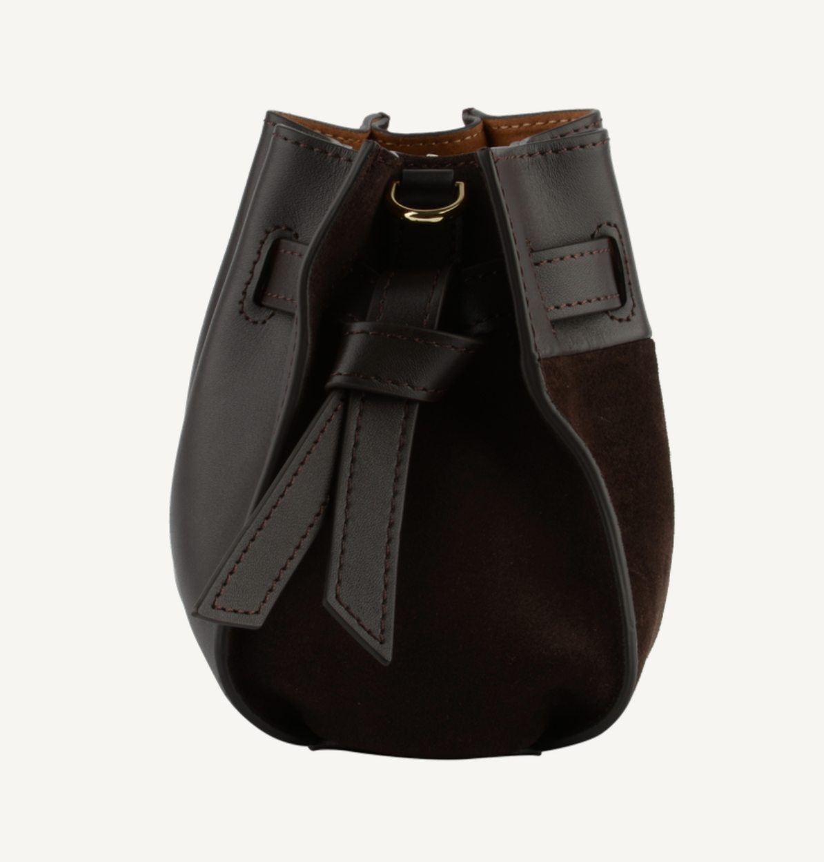 Blossom Semsket X-SMALL Brown