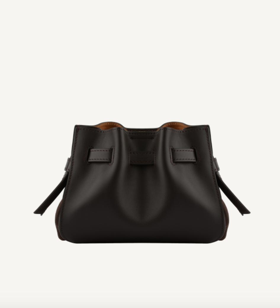 Blossom Semsket X-SMALL Brown