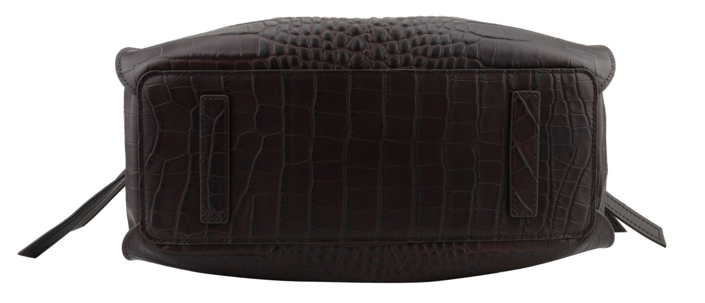 Blossom Crocco MEDIUM Brown